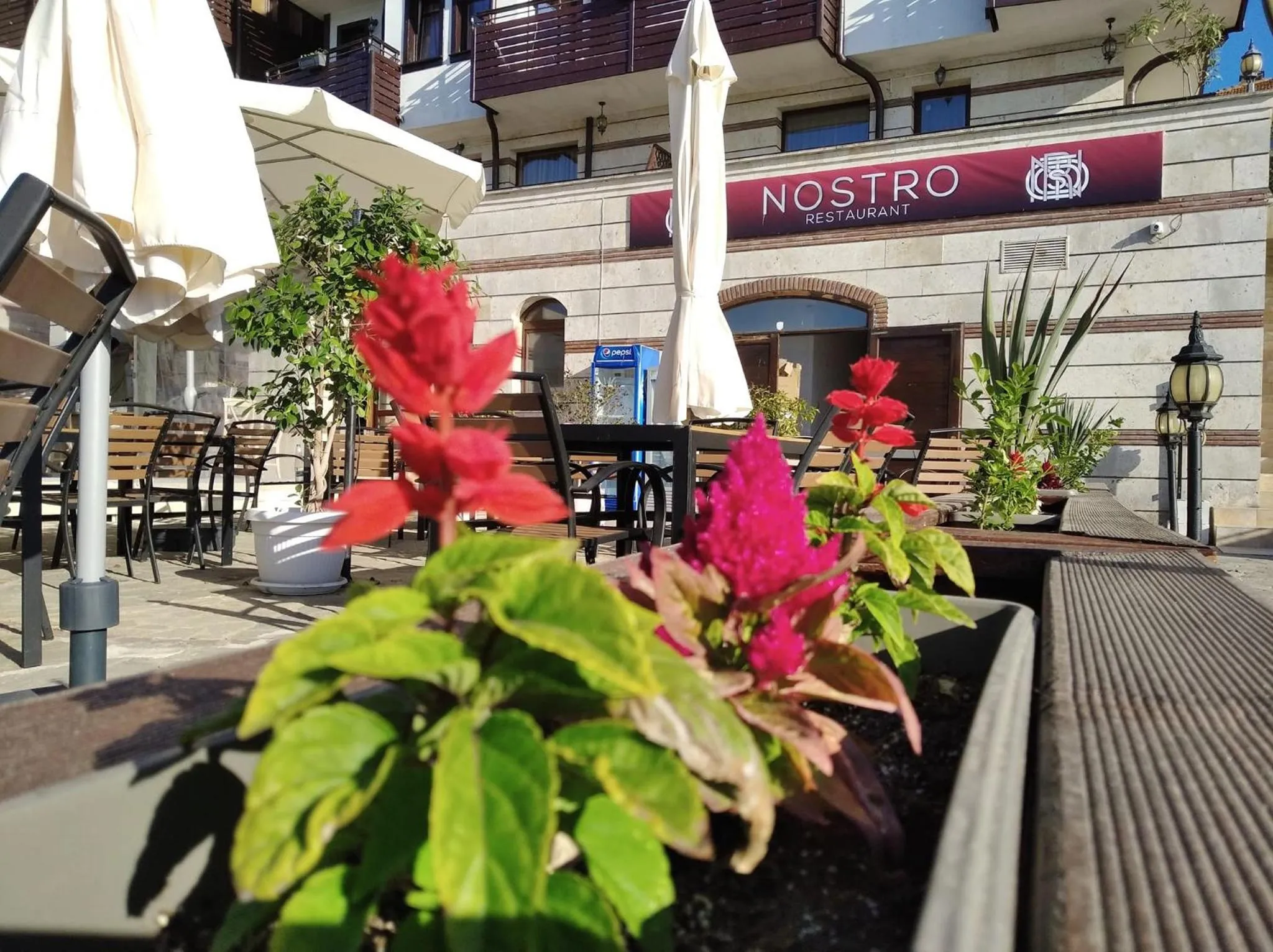 Property building in Family Hotel Saint Nikola and Free parking