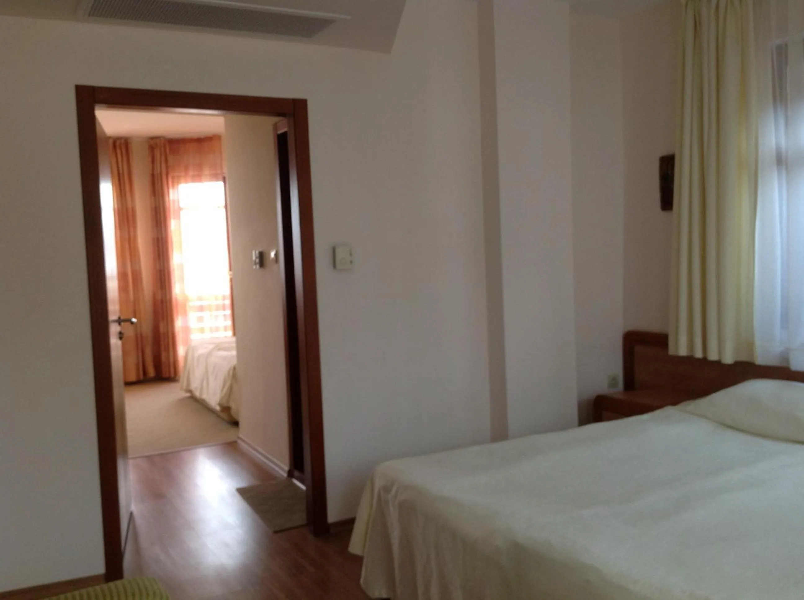 Bed in Family Hotel Saint Nikola and Free parking