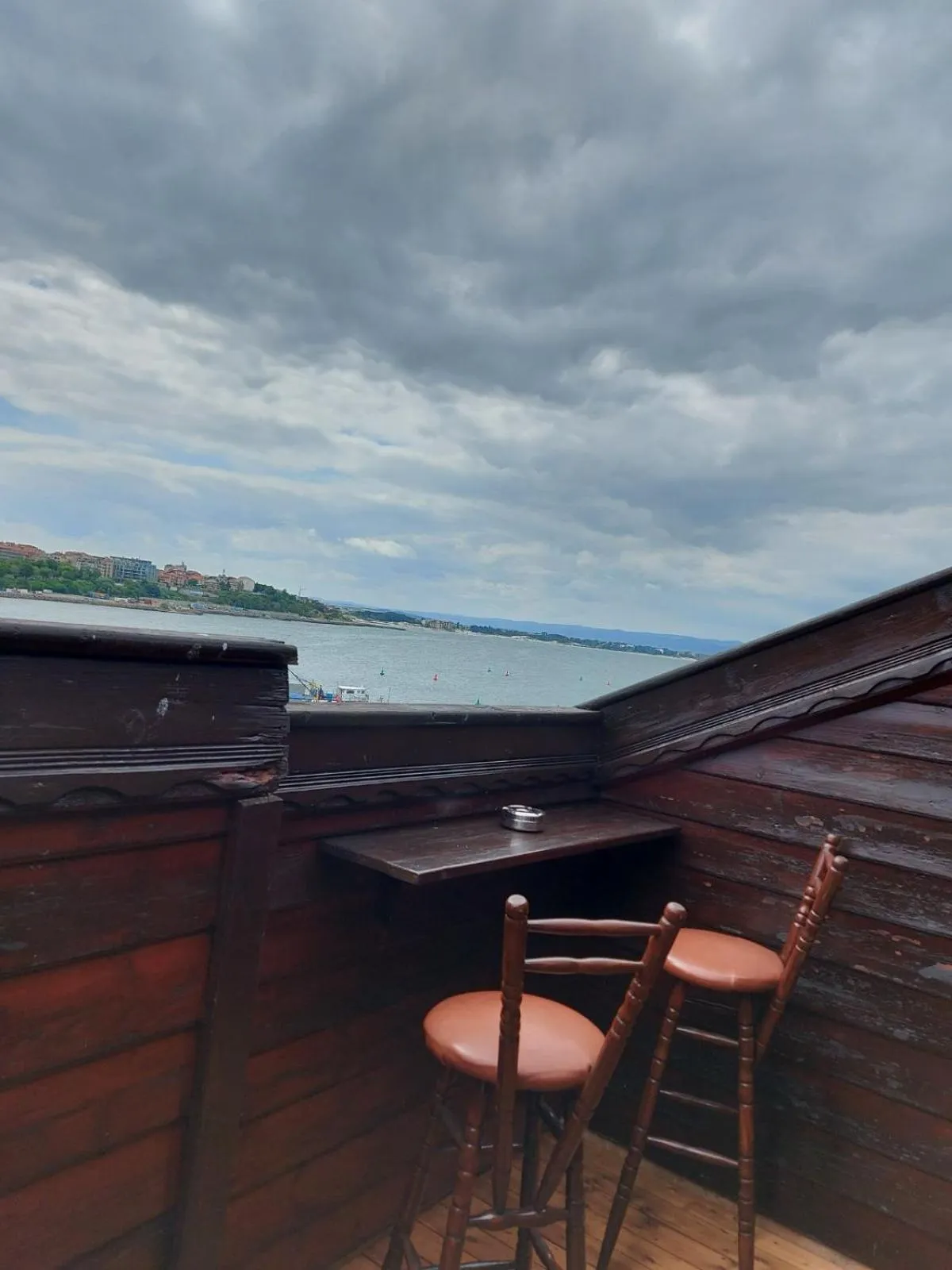 Balcony/Terrace in Family Hotel Saint Nikola and Free parking