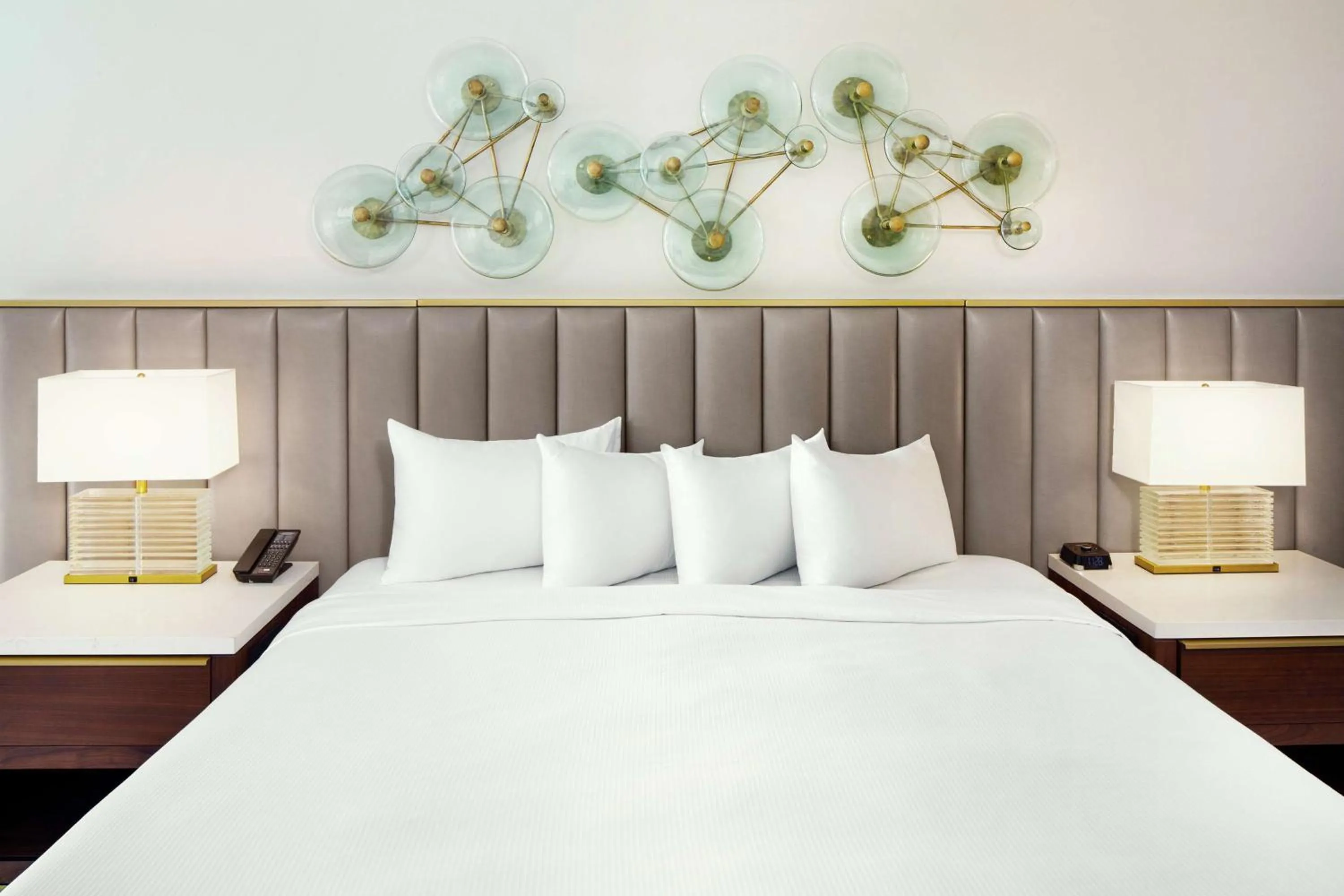 Bed in Hilton Marco Island Beach Resort and Spa