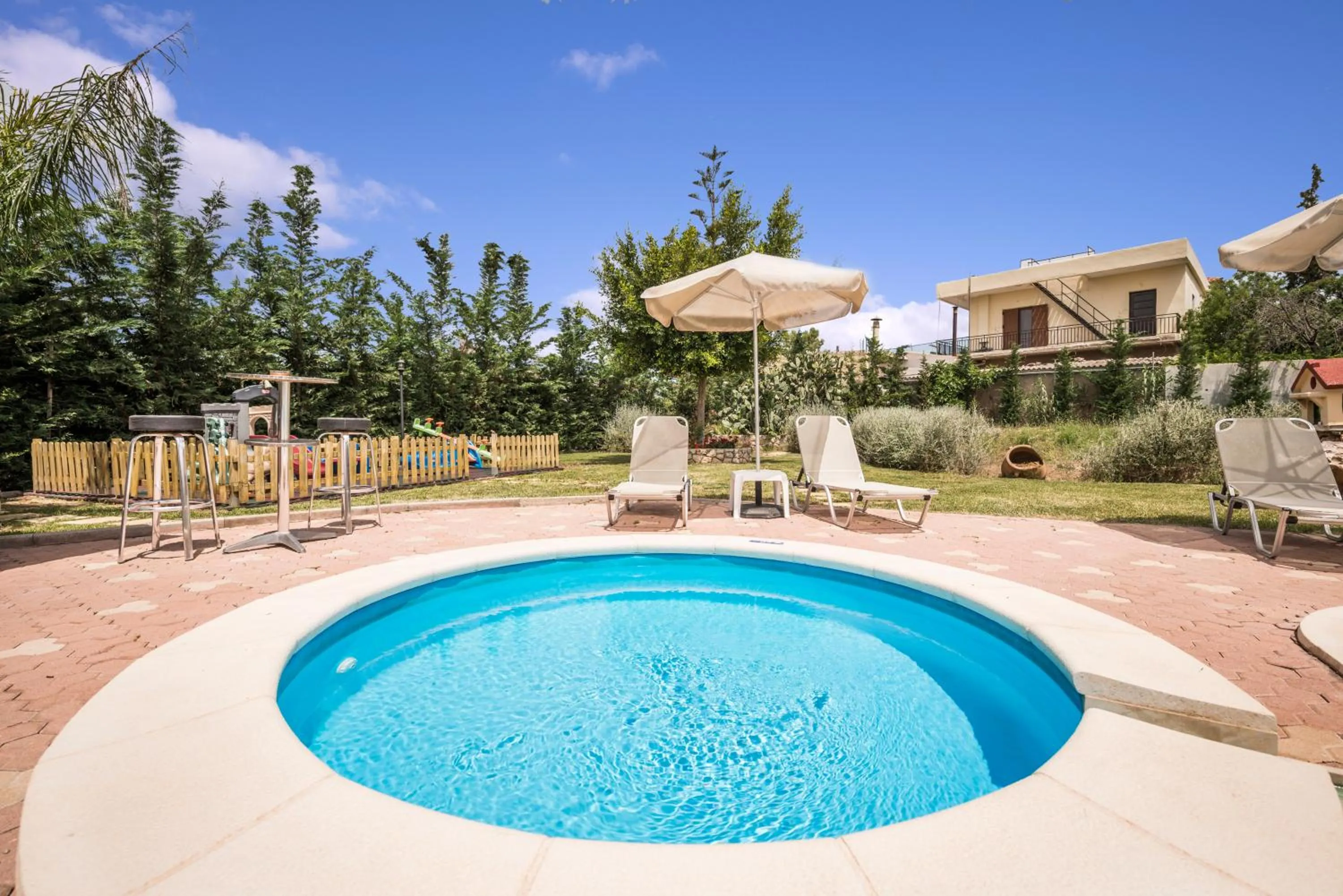 Swimming pool in Areti Suites