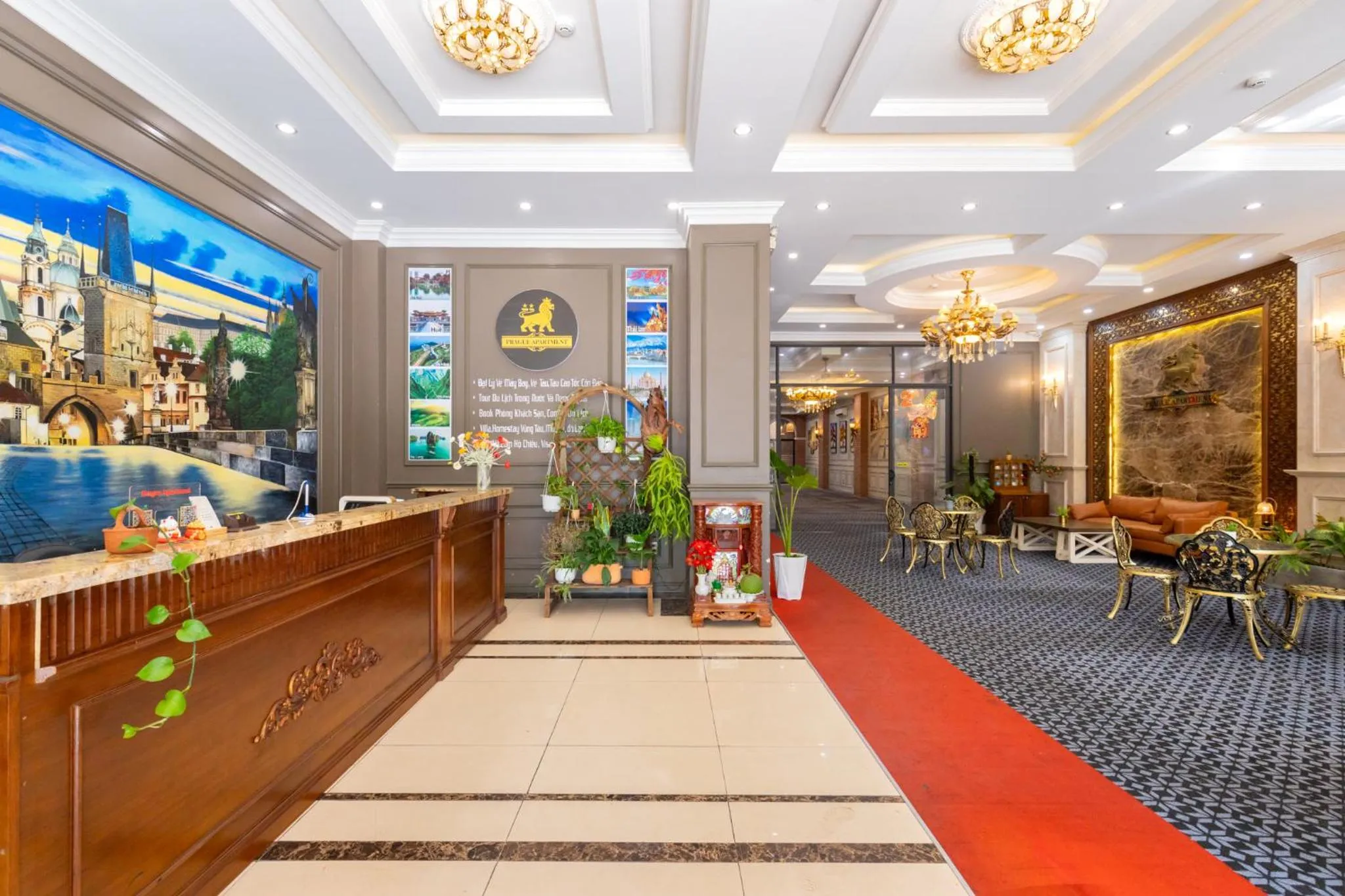 Lobby or reception in Prague Hotel Vung Tau