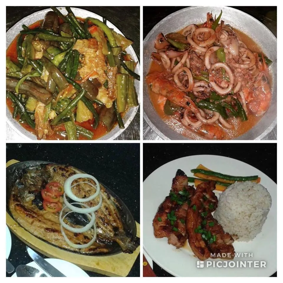 Food and drinks in Bia's Beach House, Pagudpud