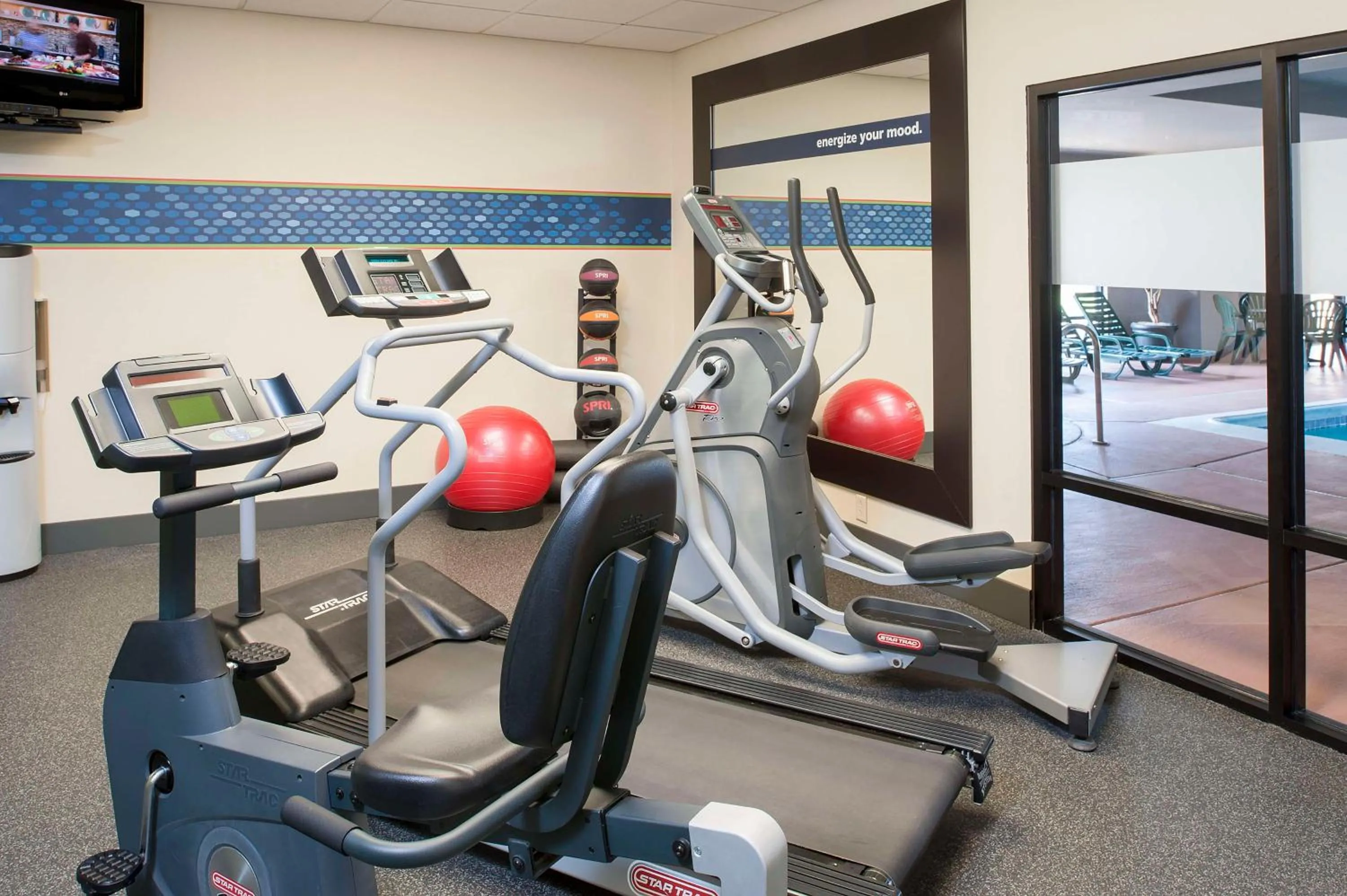 Fitness centre/facilities in Hampton Inn Jacksonville