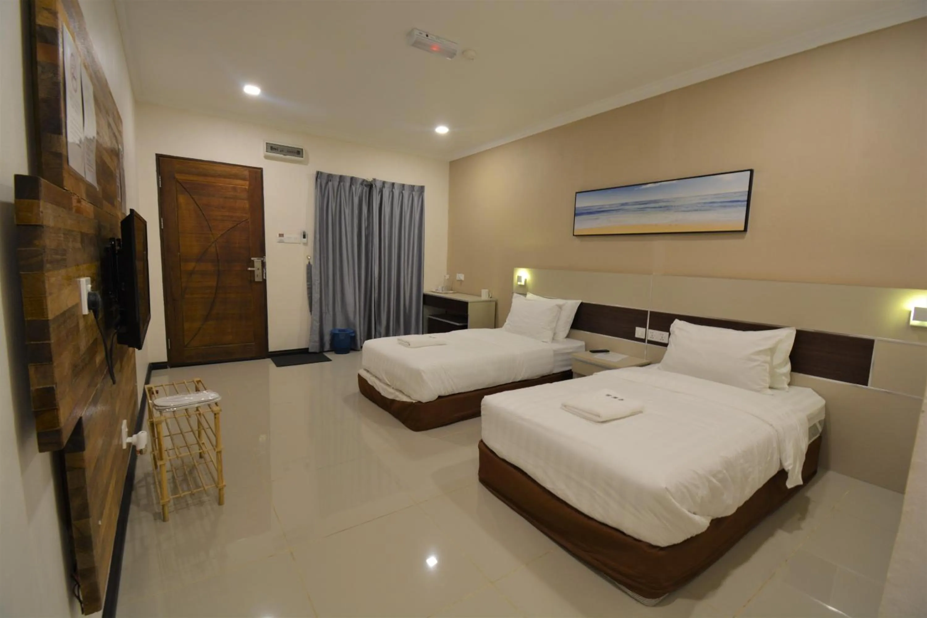 Bed in Hemingway Cottage 海明威度假屋