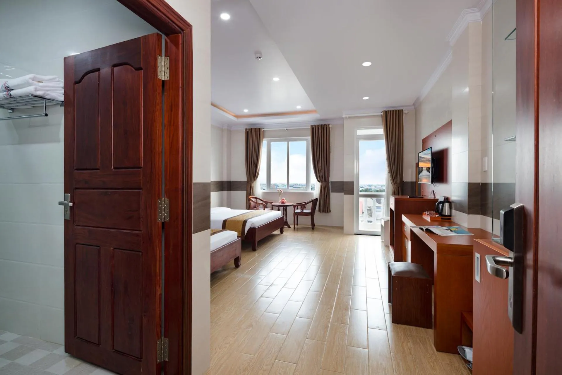 Bed in Phuc Ngoc Hotel