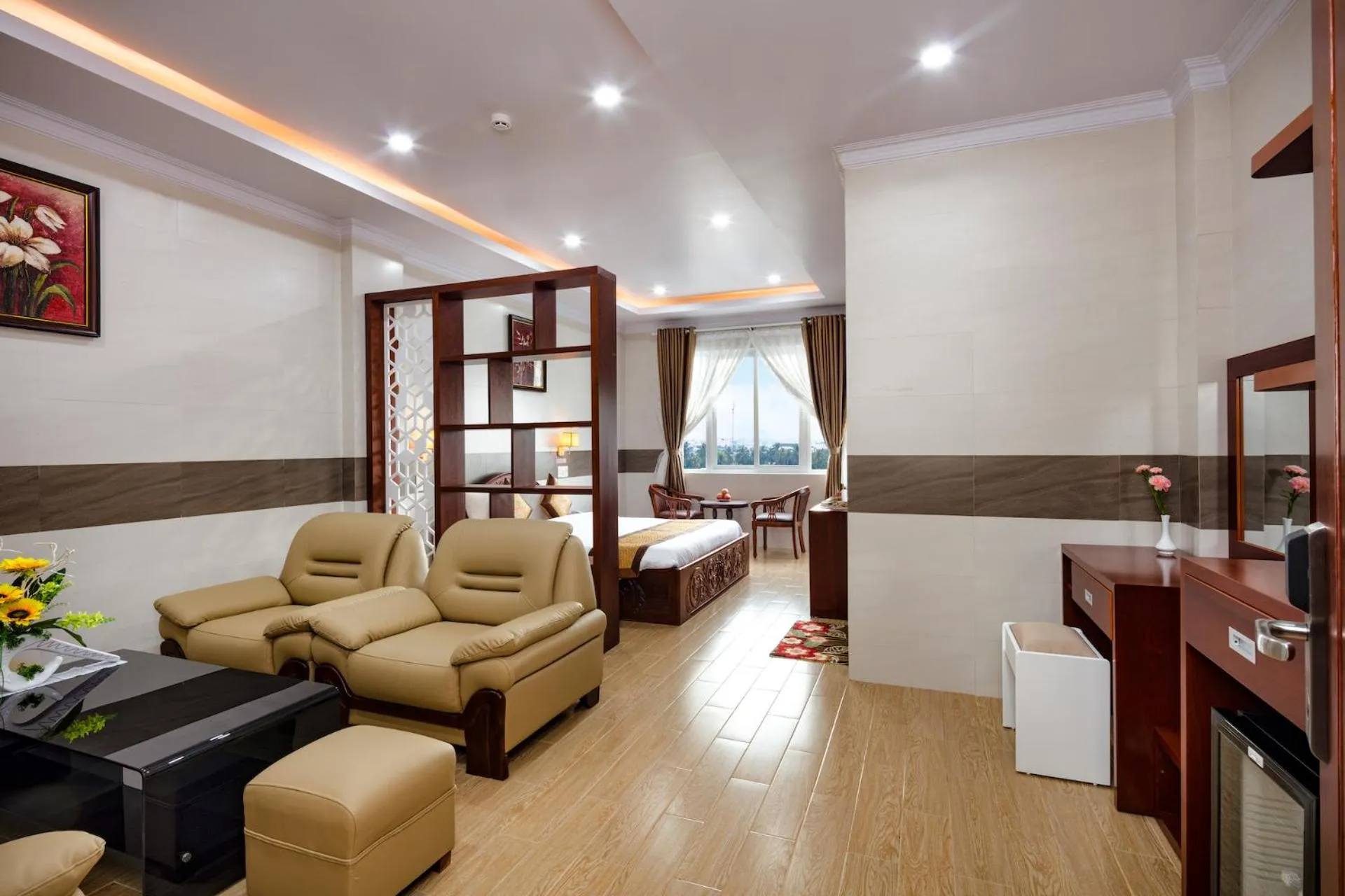 Bed in Phuc Ngoc Hotel