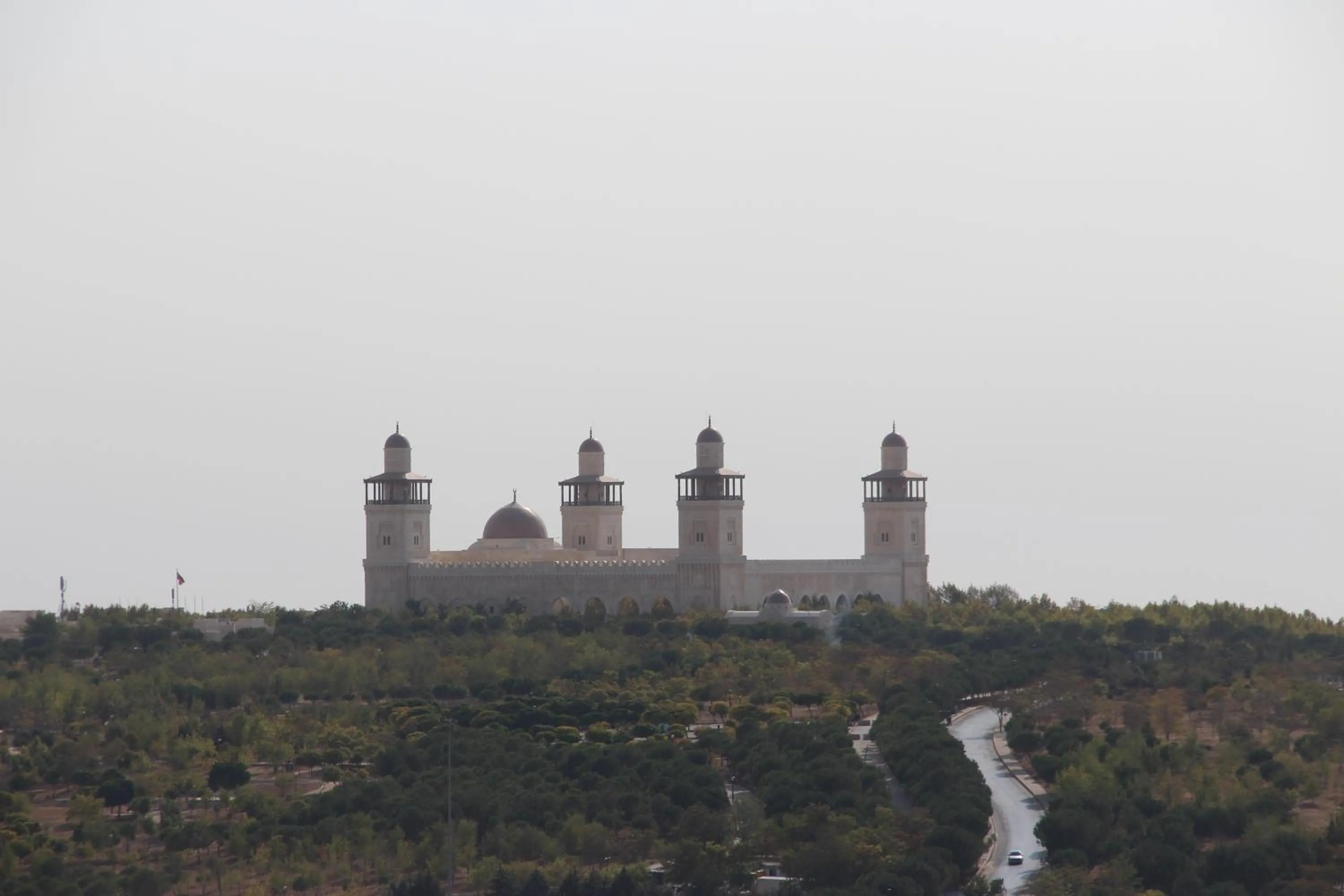 Garden view in Saray Hotel Amman