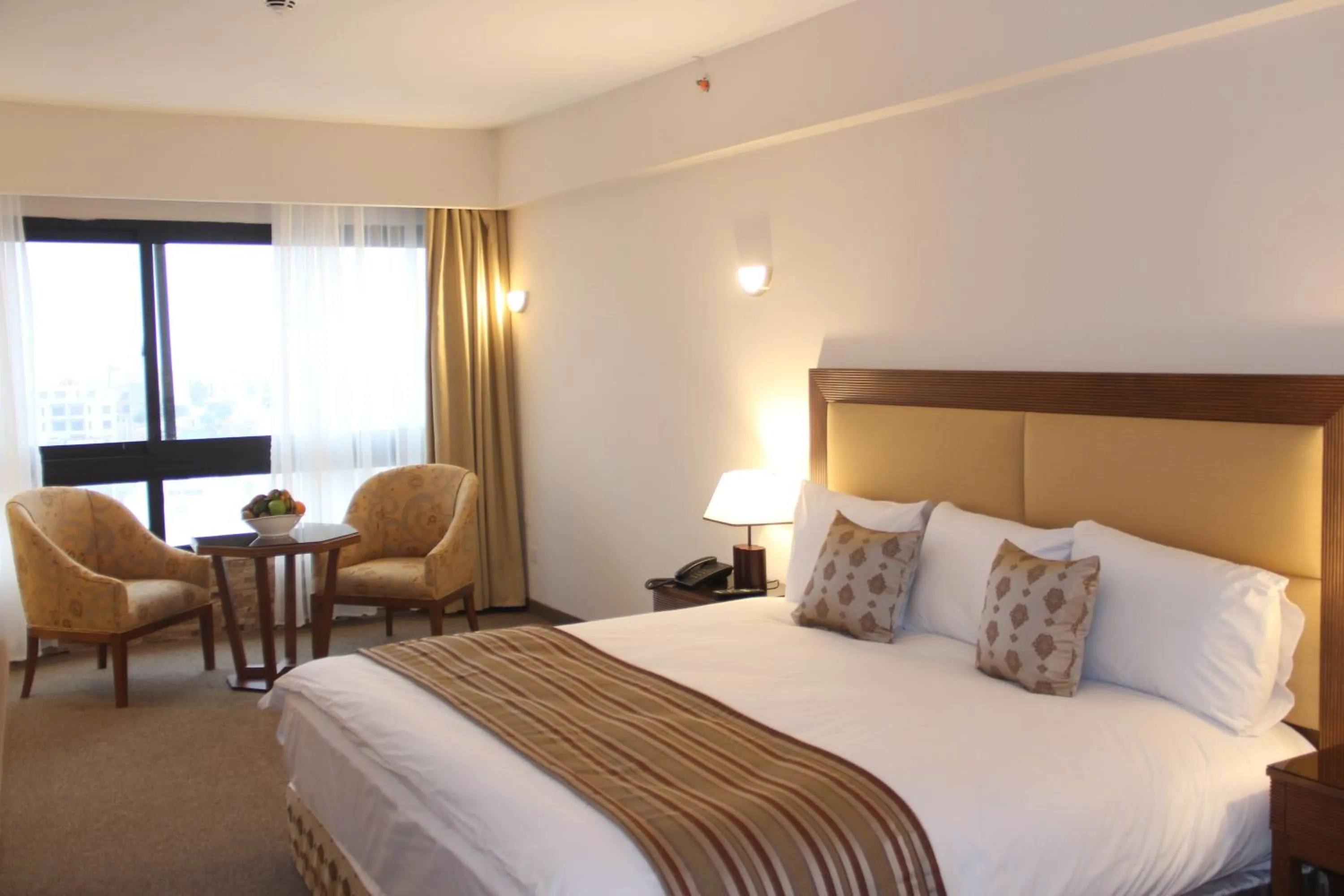 Bed in Saray Hotel Amman