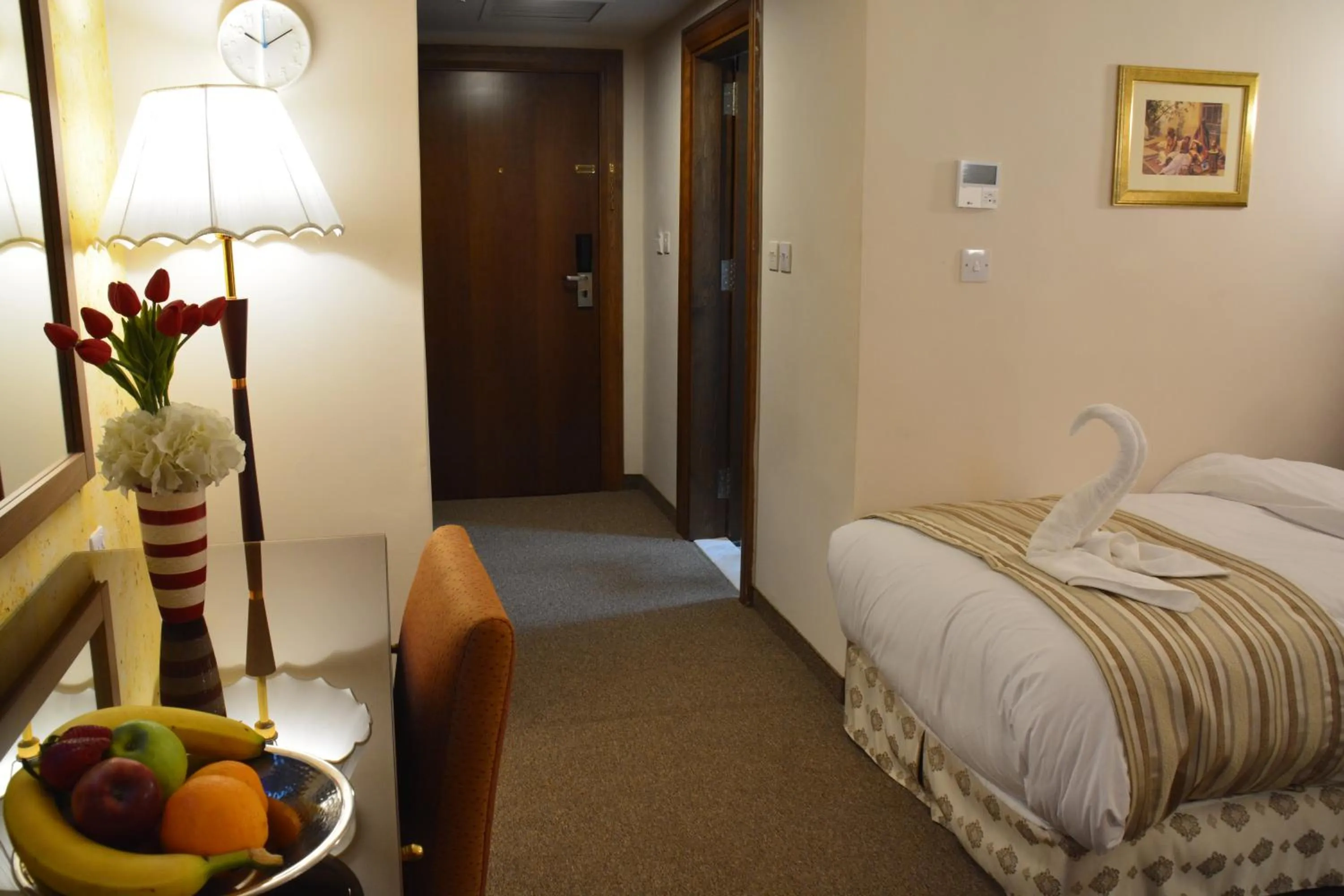 Bed in Saray Hotel Amman