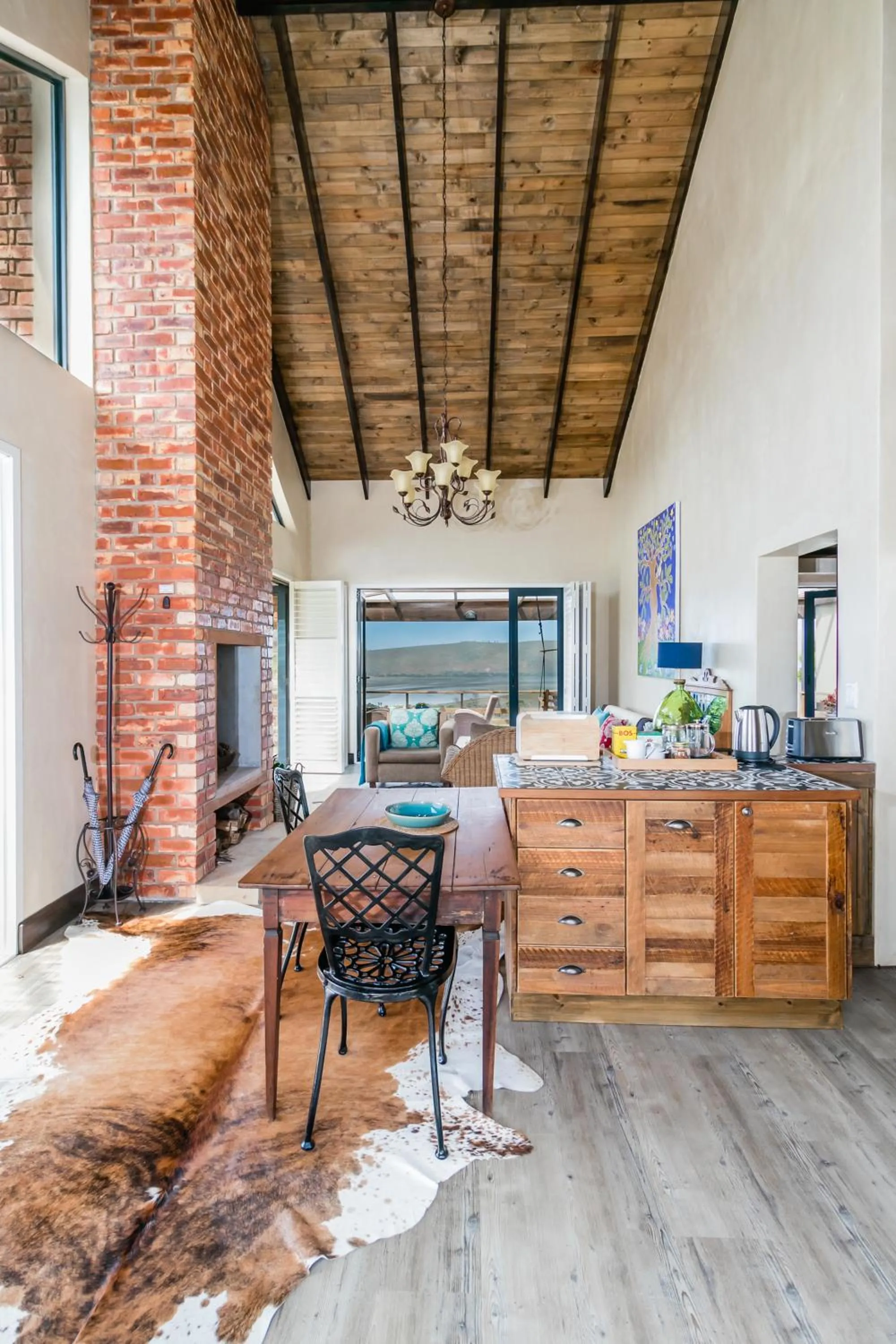 Patio in Narnia Guest House