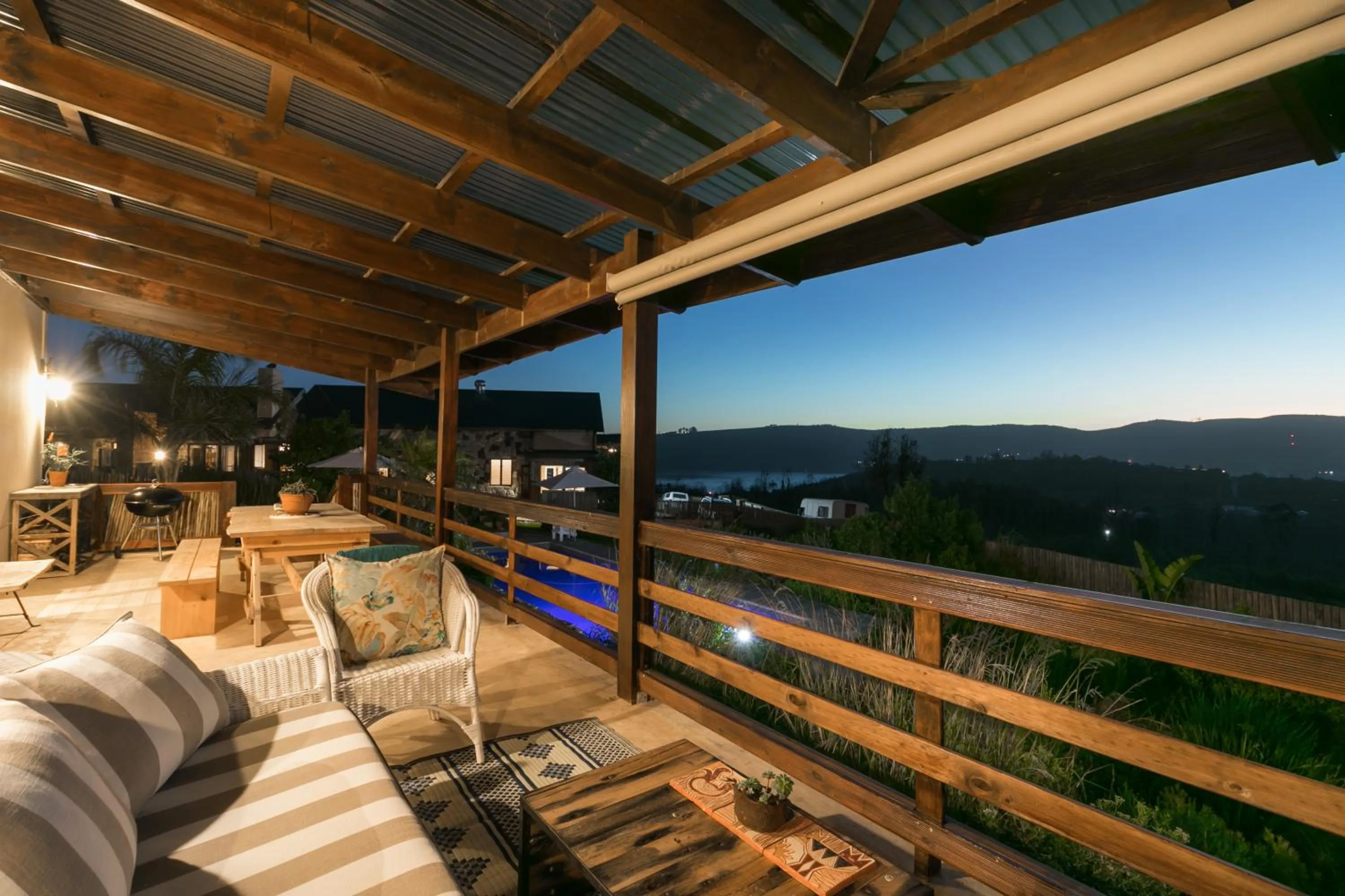 Patio in Narnia Guest House