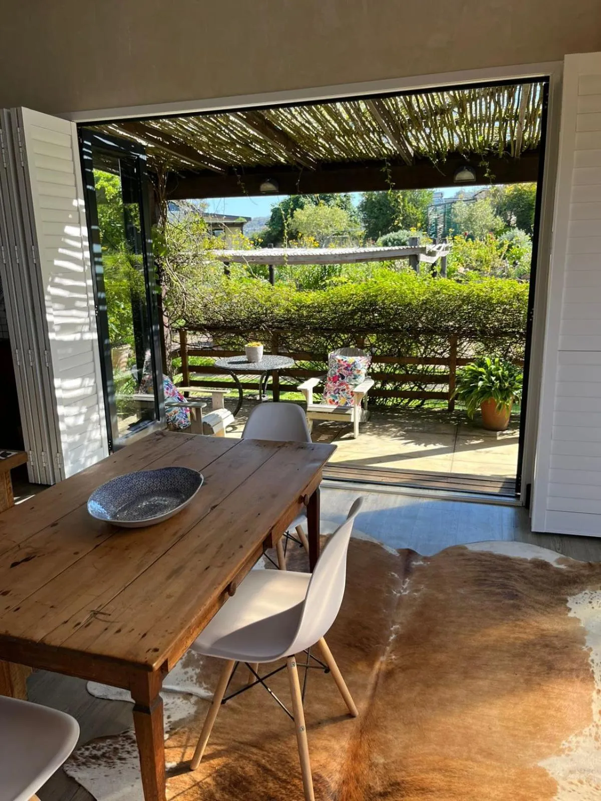 Patio in Narnia Guest House