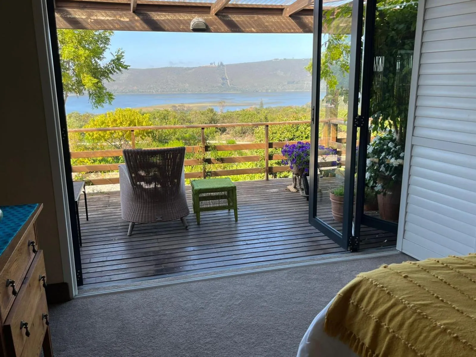 Patio in Narnia Guest House