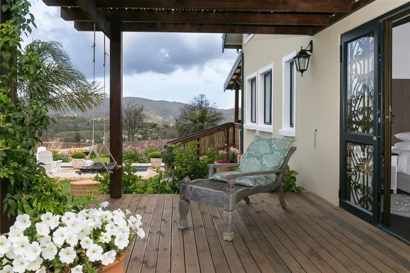 Patio in Narnia Guest House