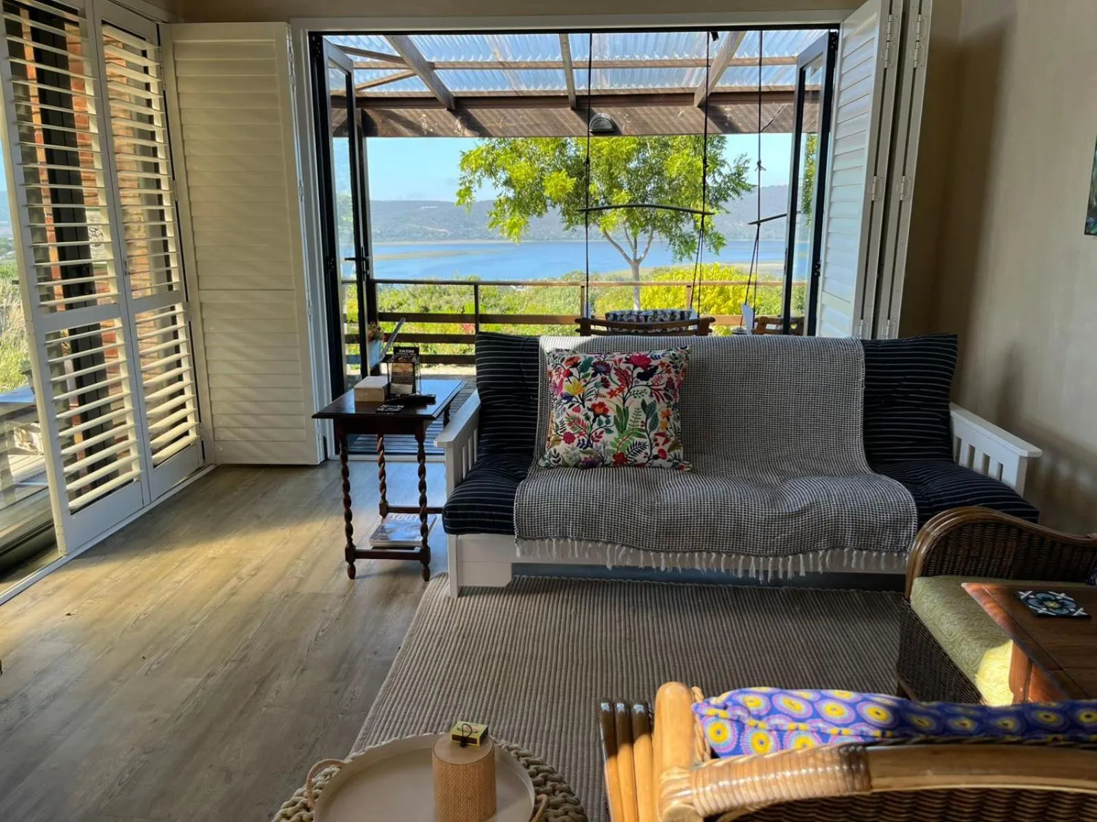 Patio in Narnia Guest House