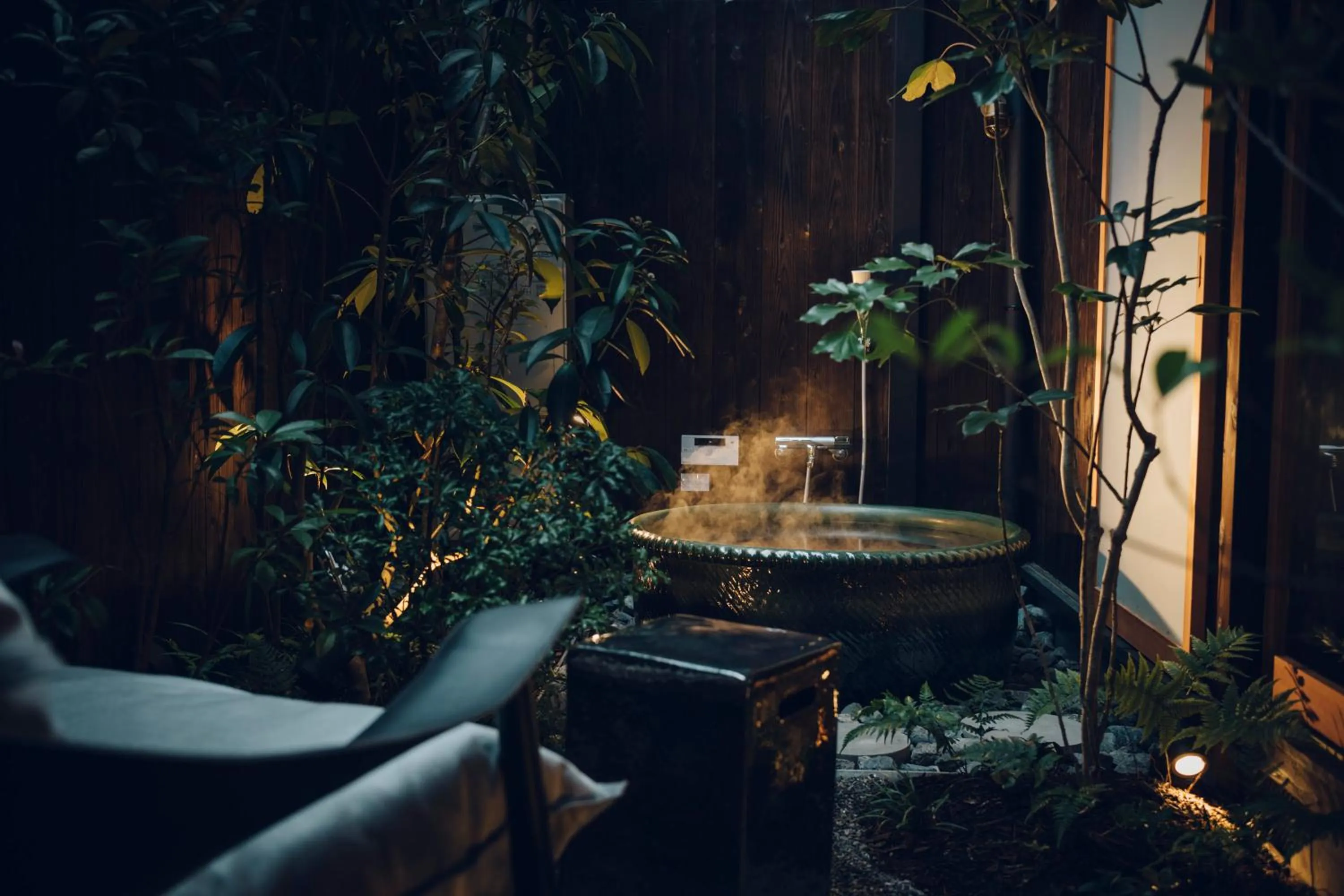 Garden in Ieno House Kyoto