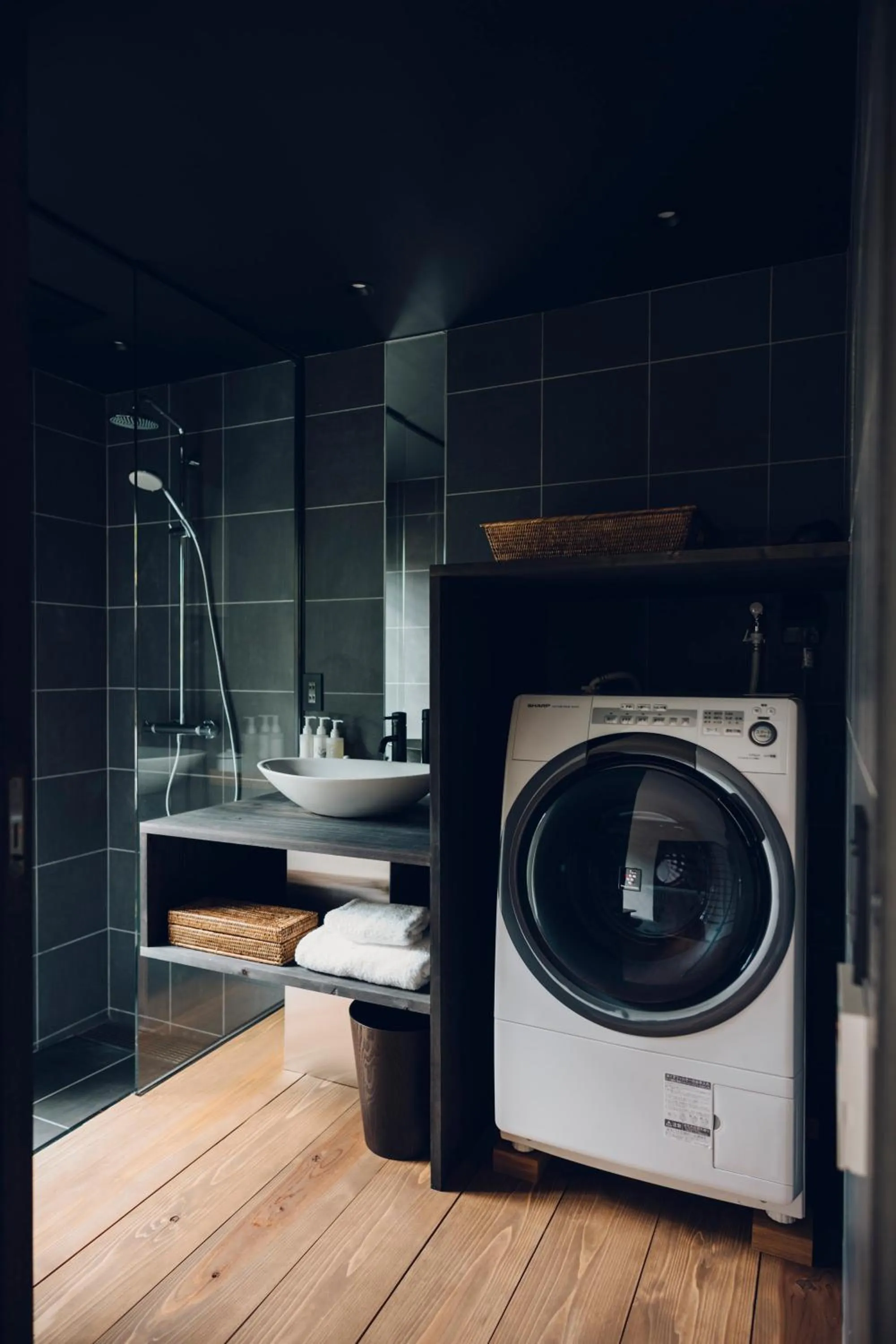 Bathroom in Ieno House Kyoto