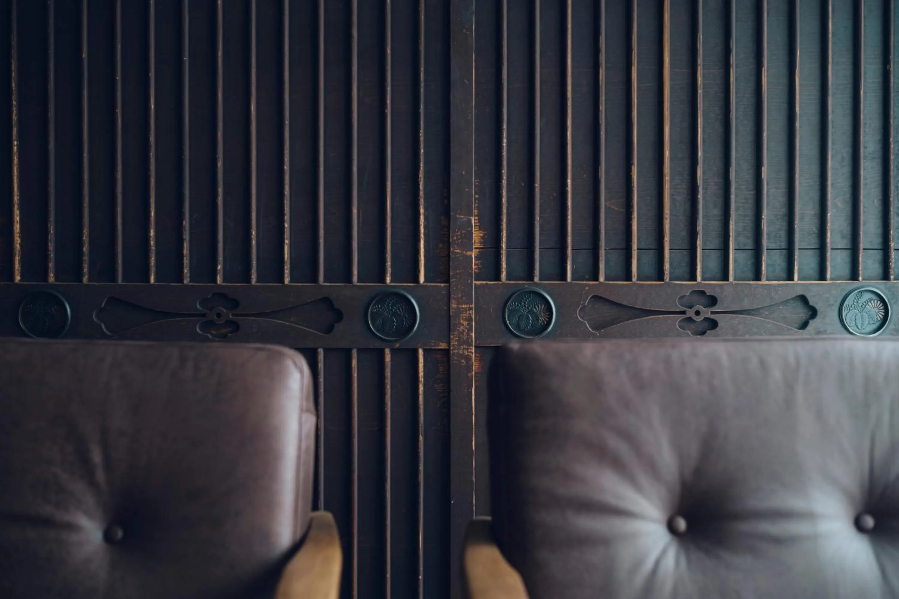 Living room in Ieno House Kyoto