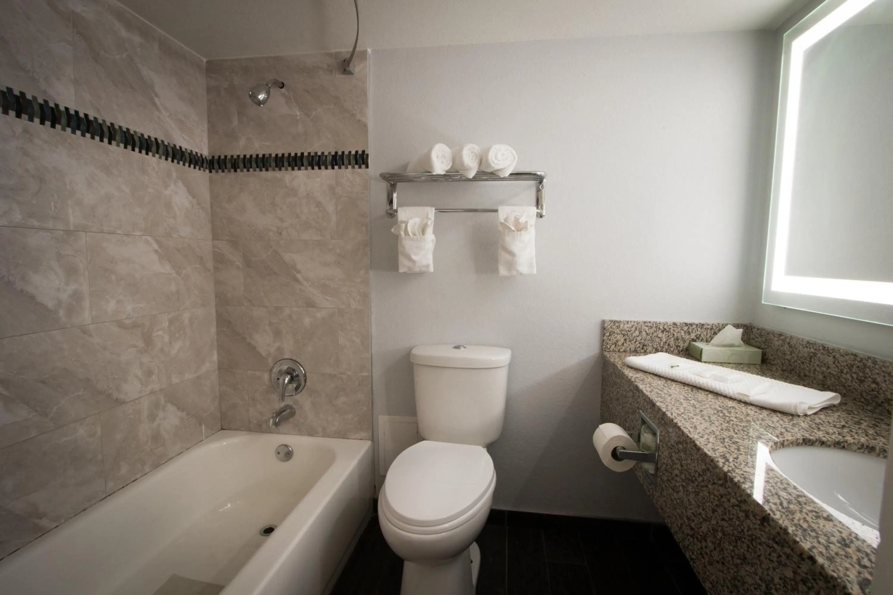 Shower in Envi Boutique Hotel Henderson-Evansville South