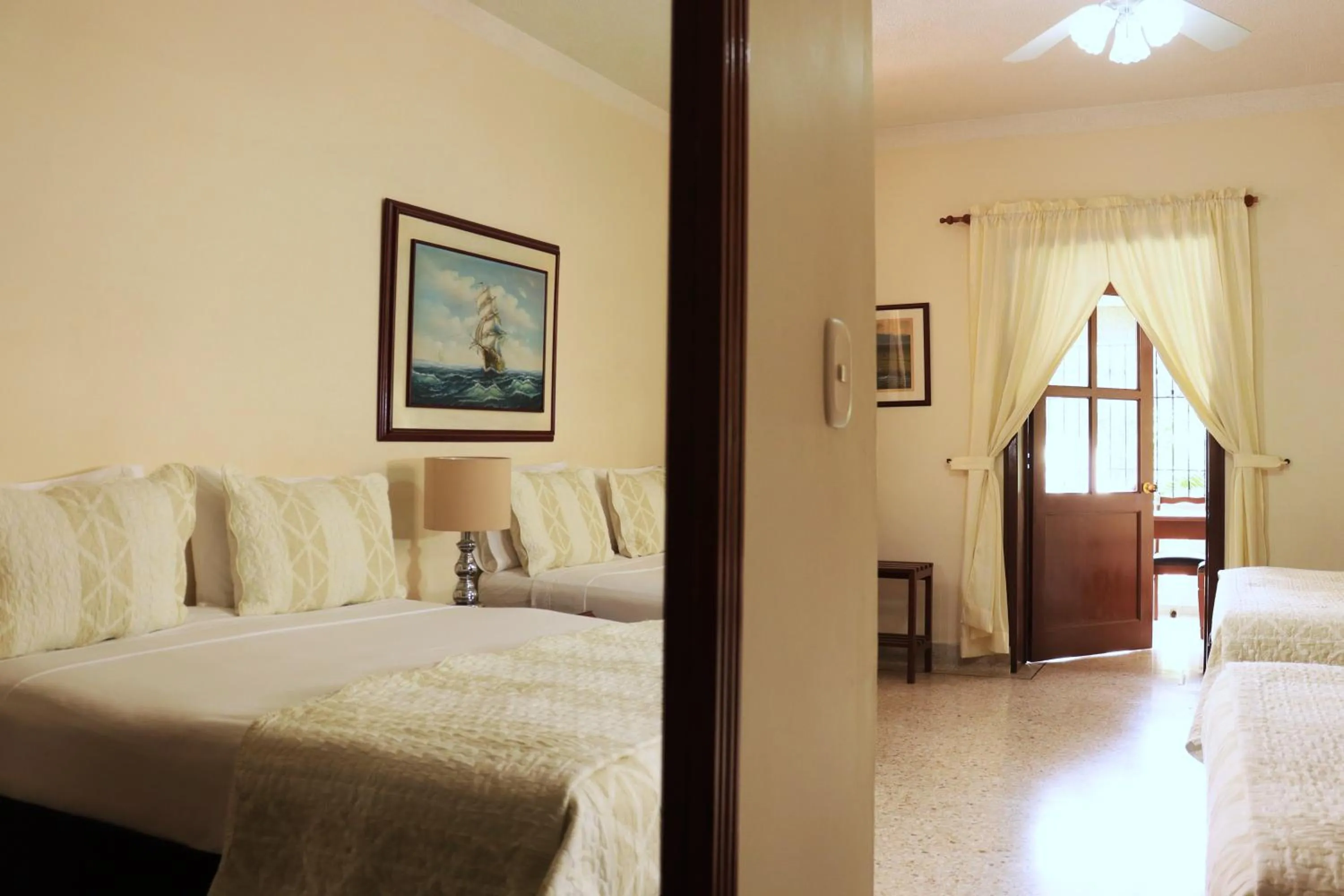 Bed in Hotel Stein Colonial