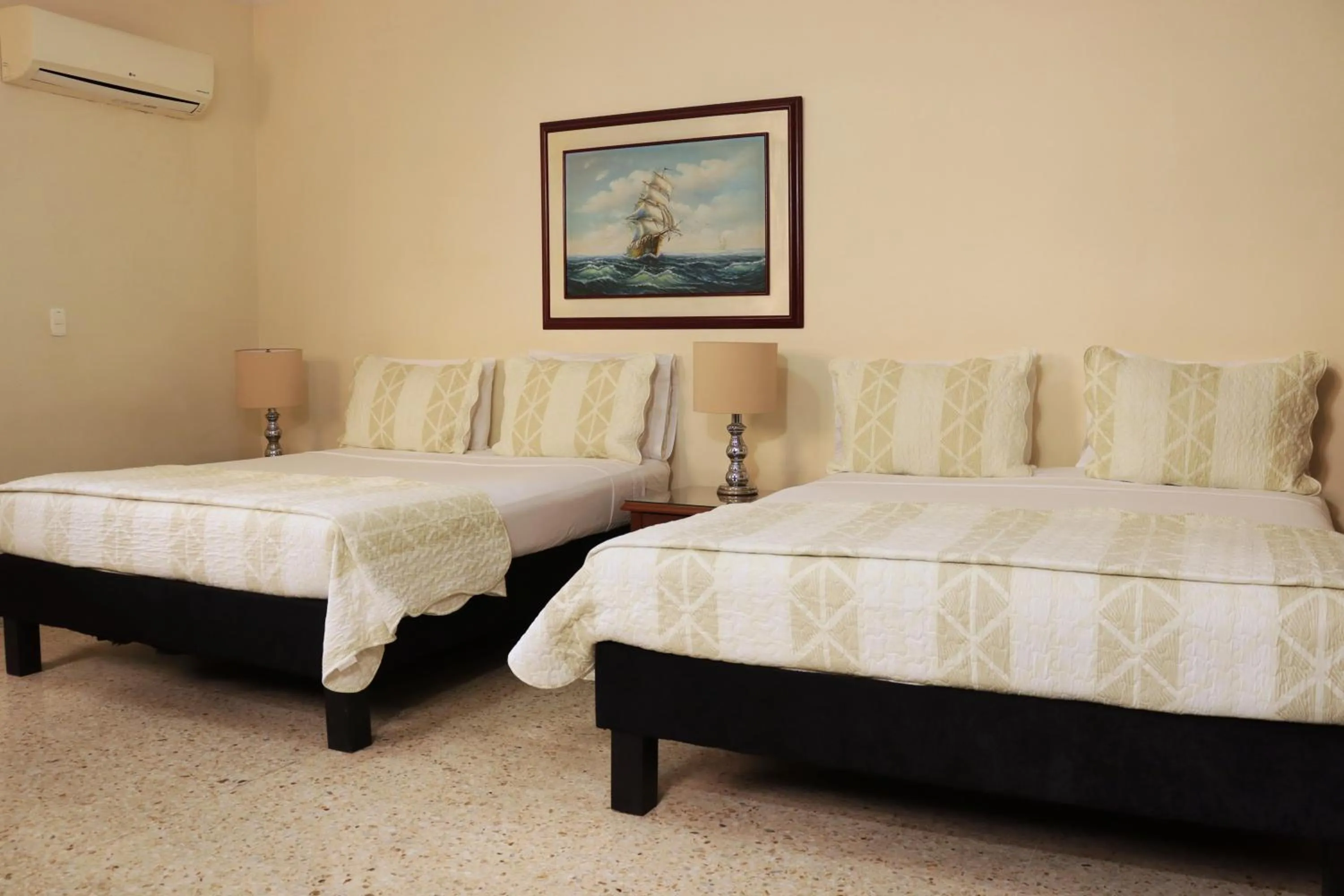 Bed in Hotel Stein Colonial