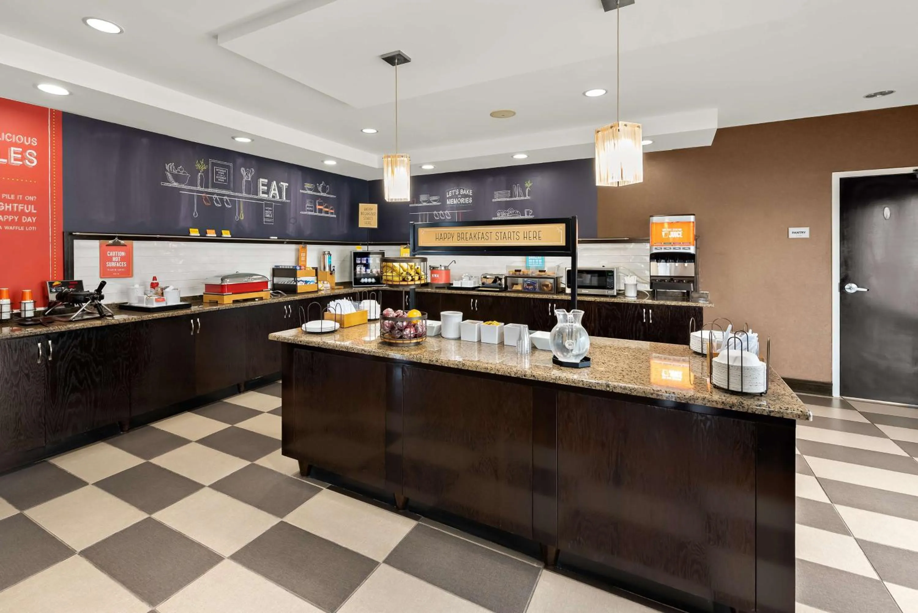 Breakfast in Hampton Inn Lancaster