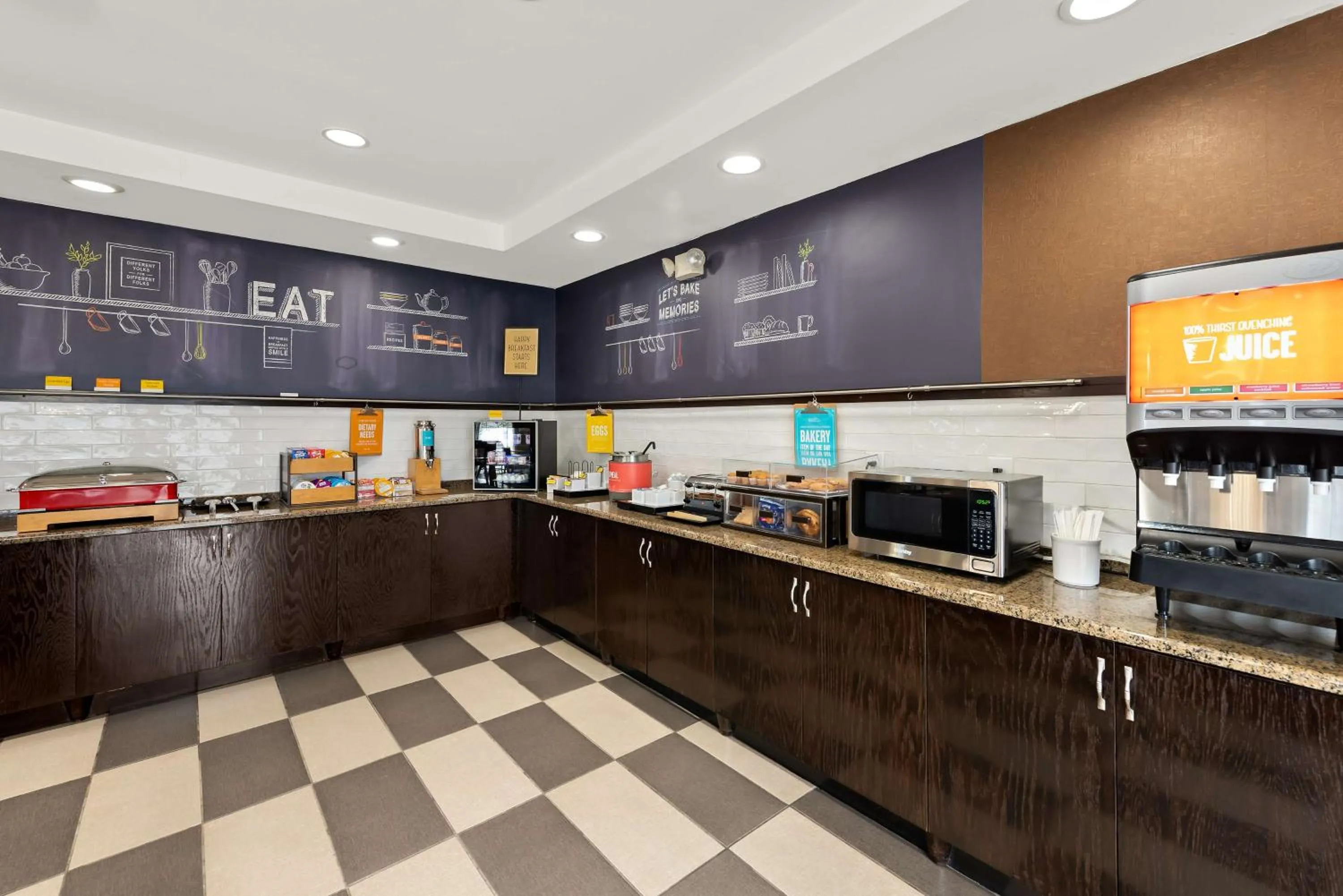 Breakfast in Hampton Inn Lancaster