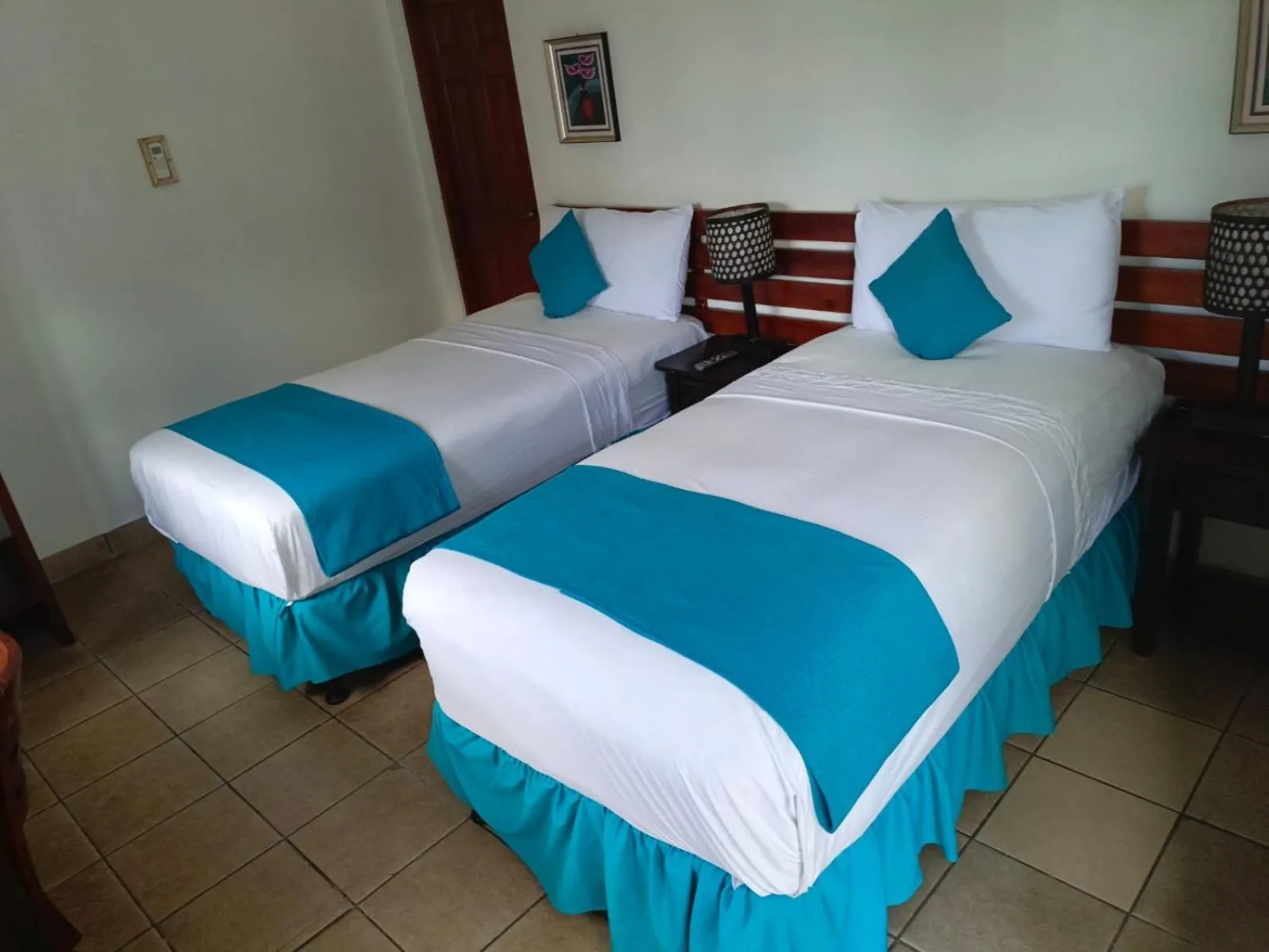 Bed in Hotel Mozonte