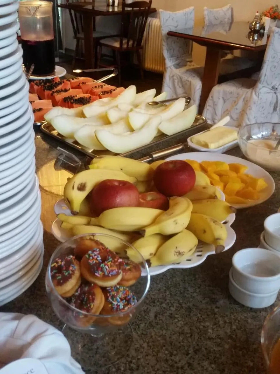 Breakfast in Hotel Cabana Jardim de Flores