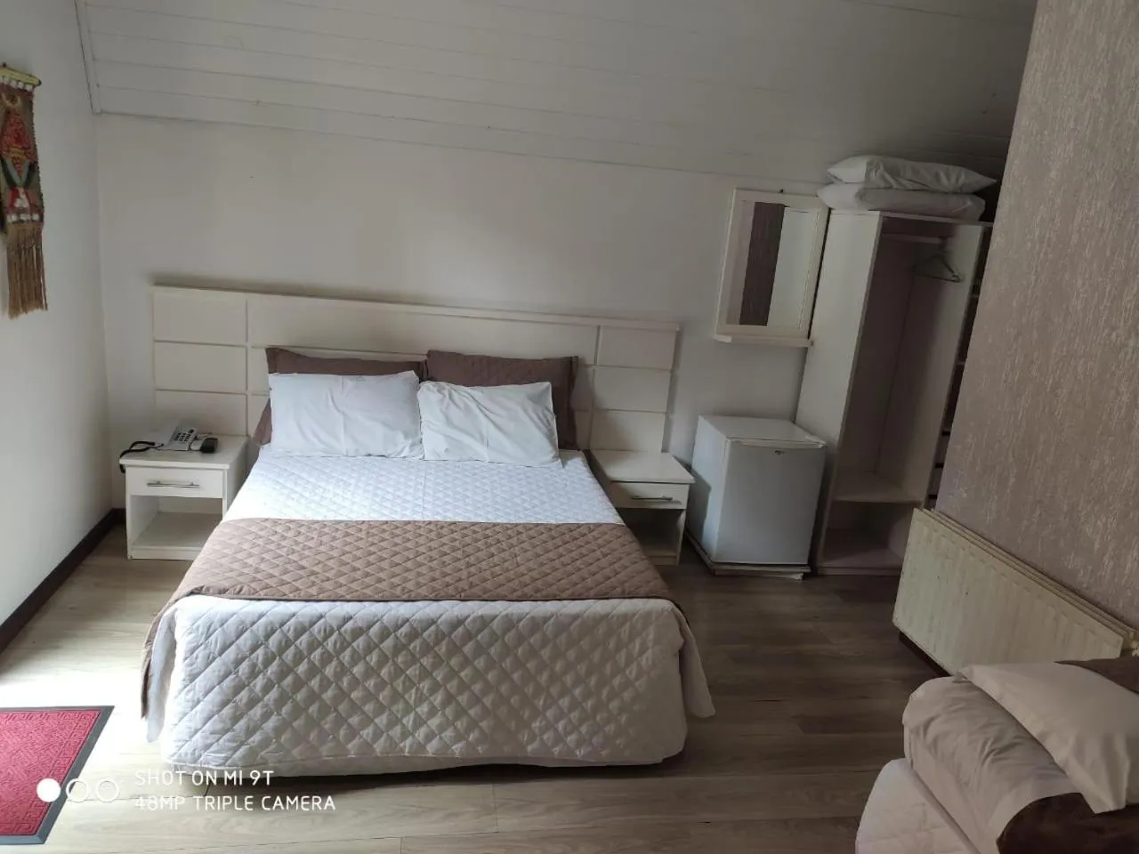 Bed in Hotel Cabana Jardim de Flores