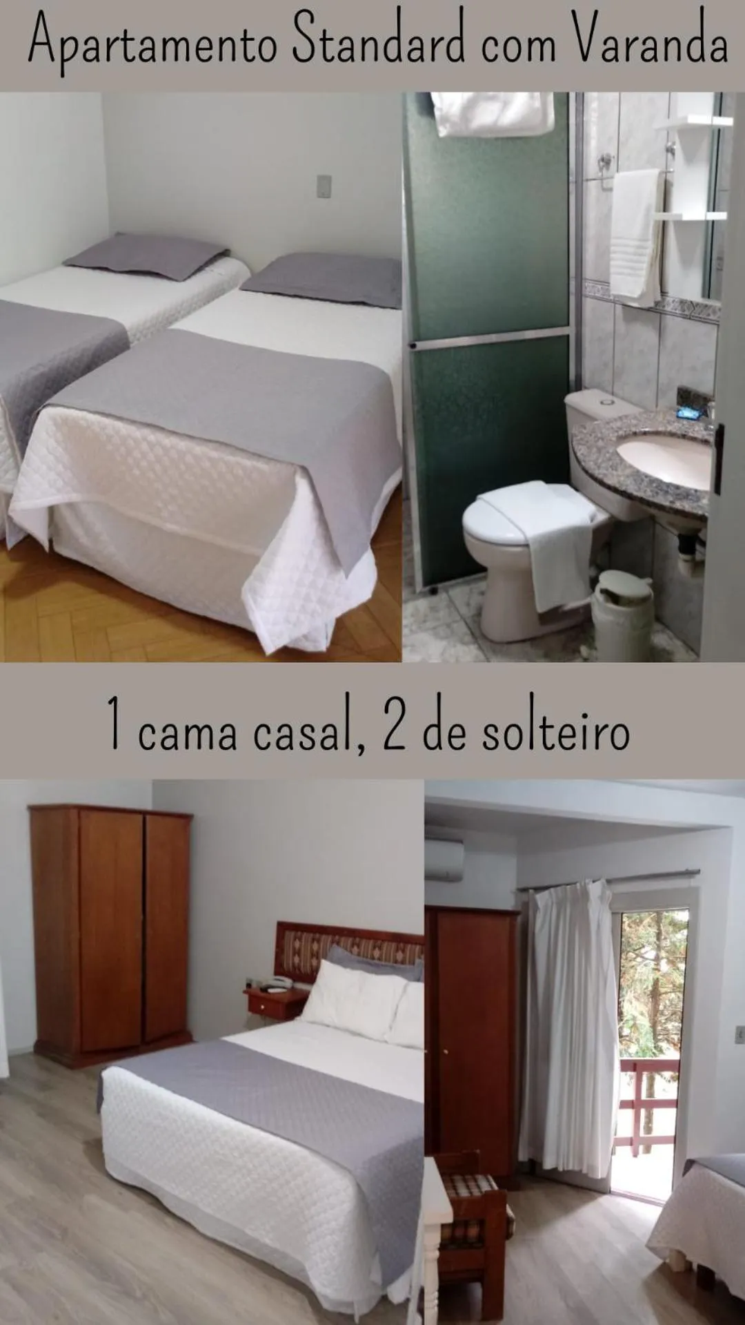 Photo of the whole room, Bed in Hotel Cabana Jardim de Flores