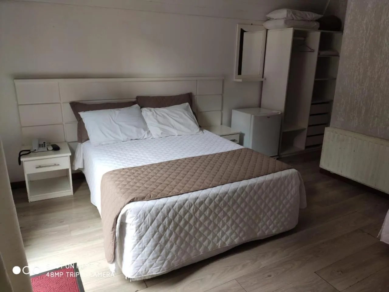 Bed in Hotel Cabana Jardim de Flores