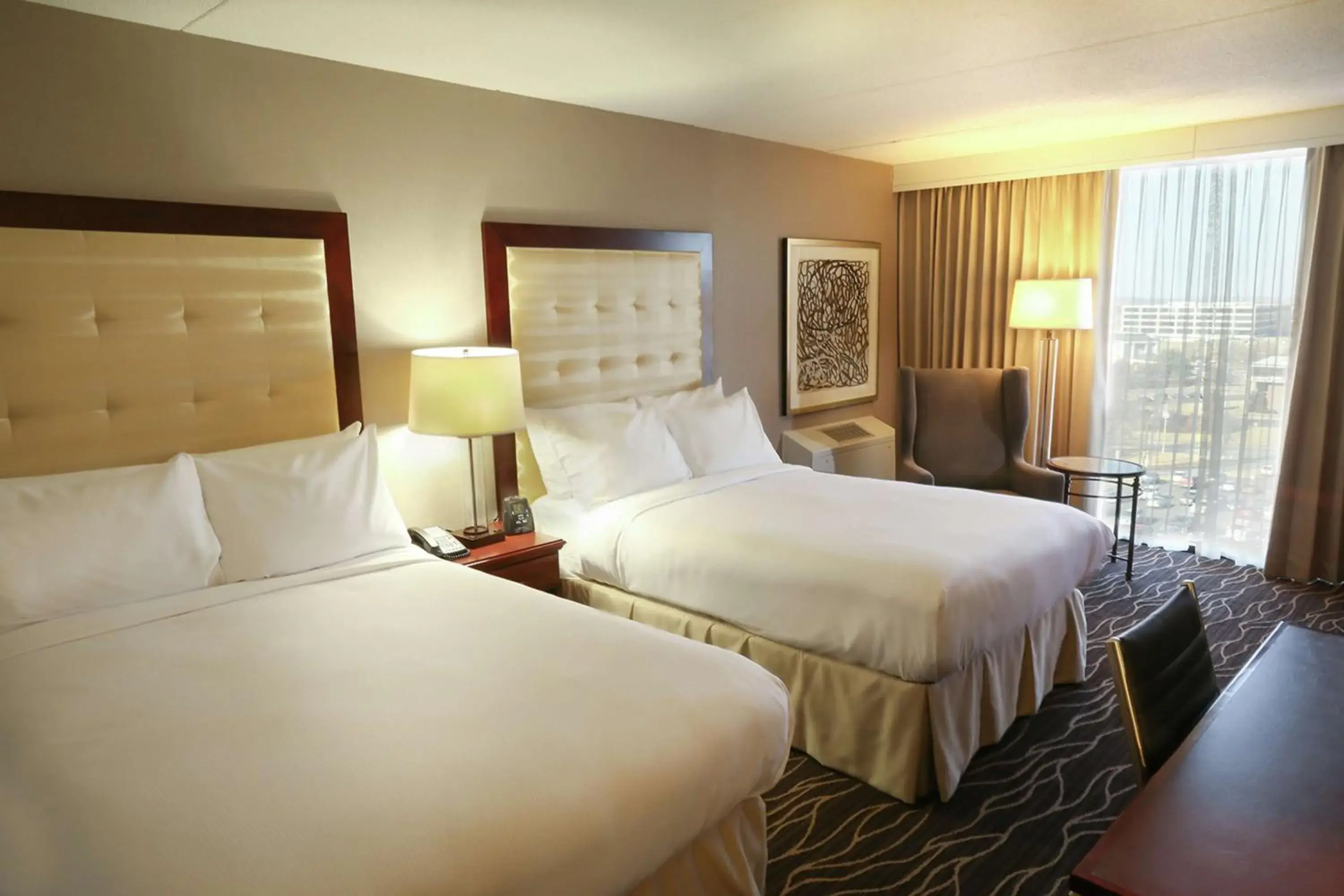 Superior Double Room with Two Double Beds - Higher Floor in Hilton Kansas City Airport Superior Double Room with Two Double Beds - Higher Floor in Hilton Kansas City Airport