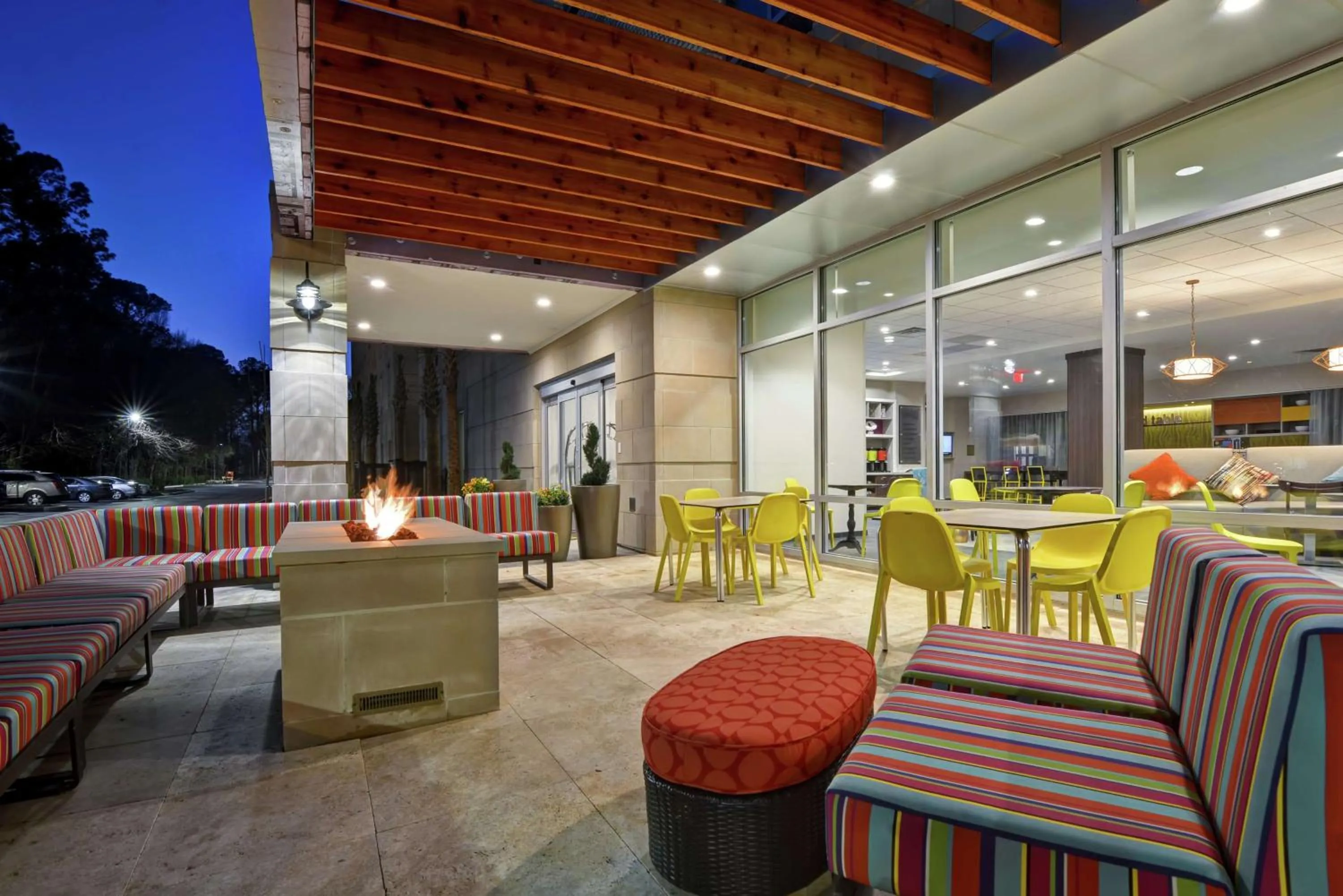 Patio in Home2 Suites Charleston West Ashley