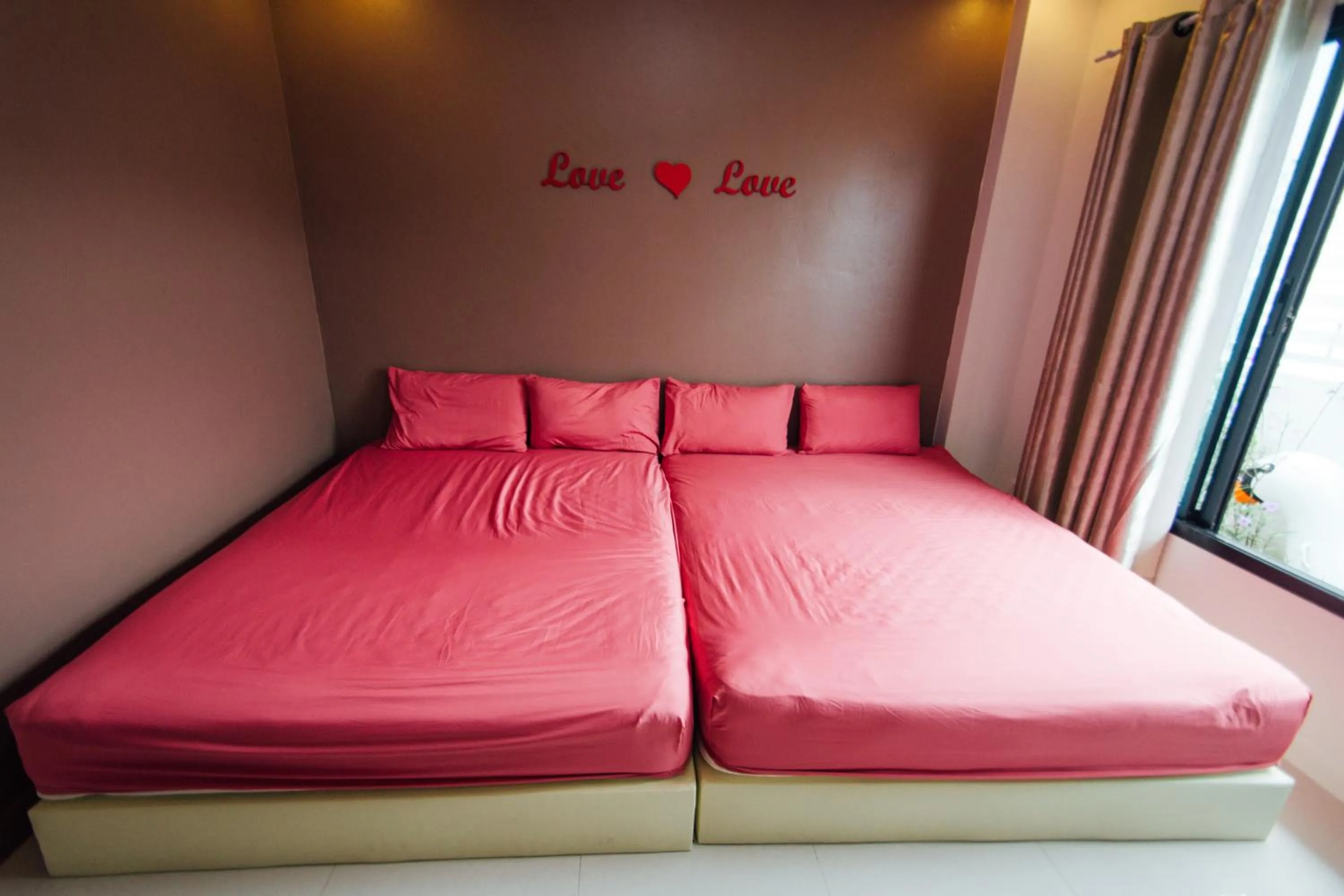 Bed in FullLove HuaHin PoolVilla