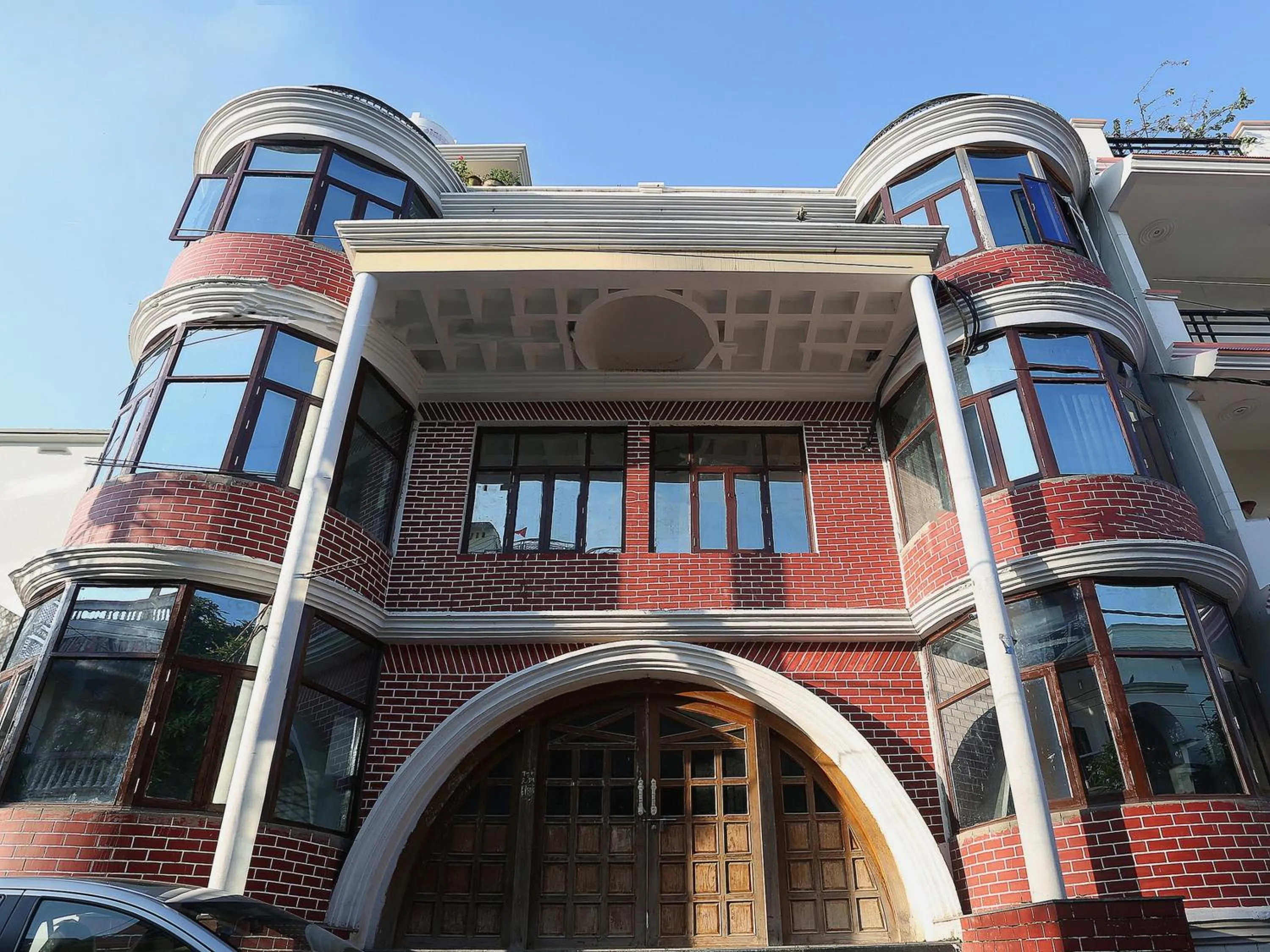 Facade/entrance in Hotel O Tulip Inn