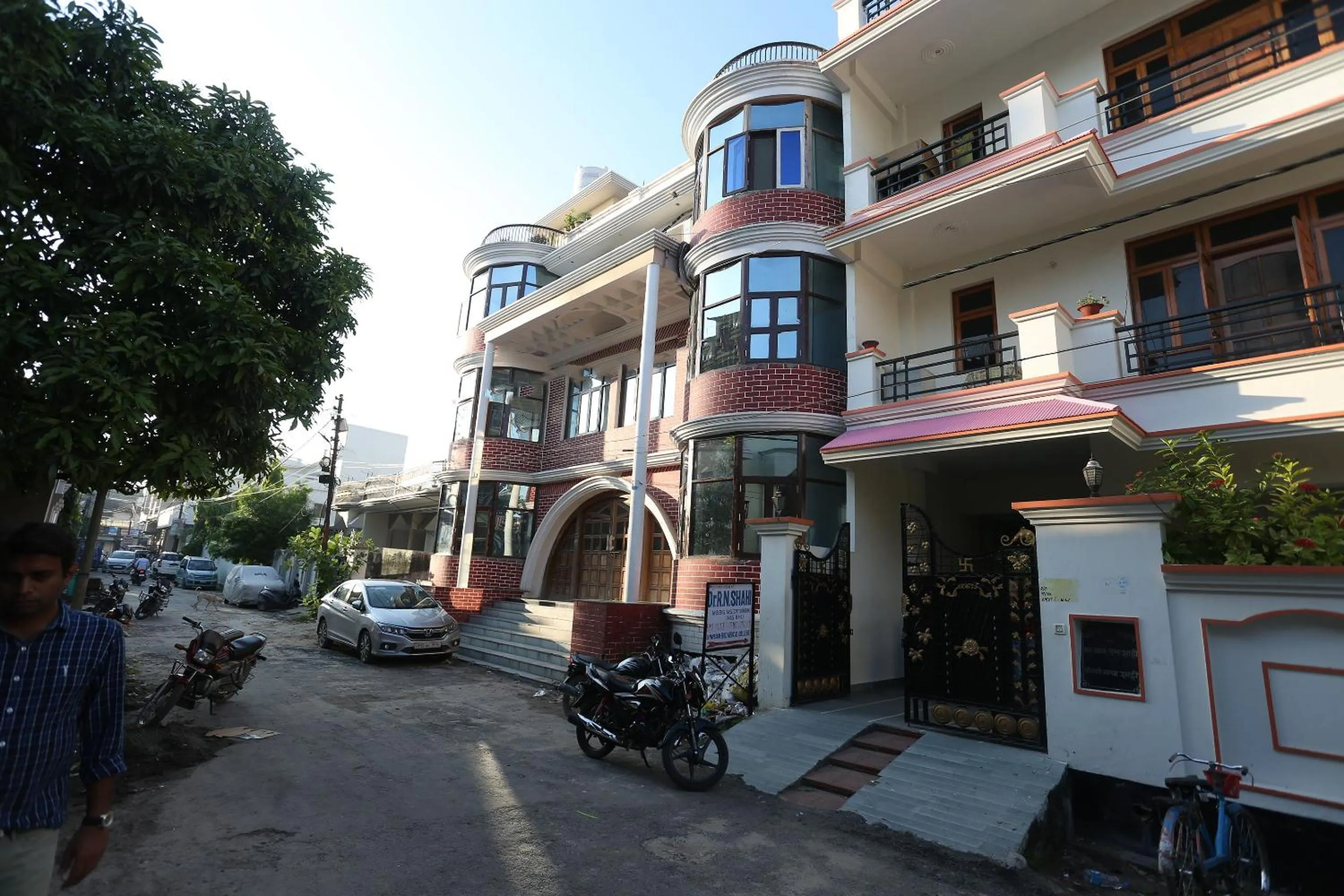 Facade/entrance in Hotel O Tulip Inn