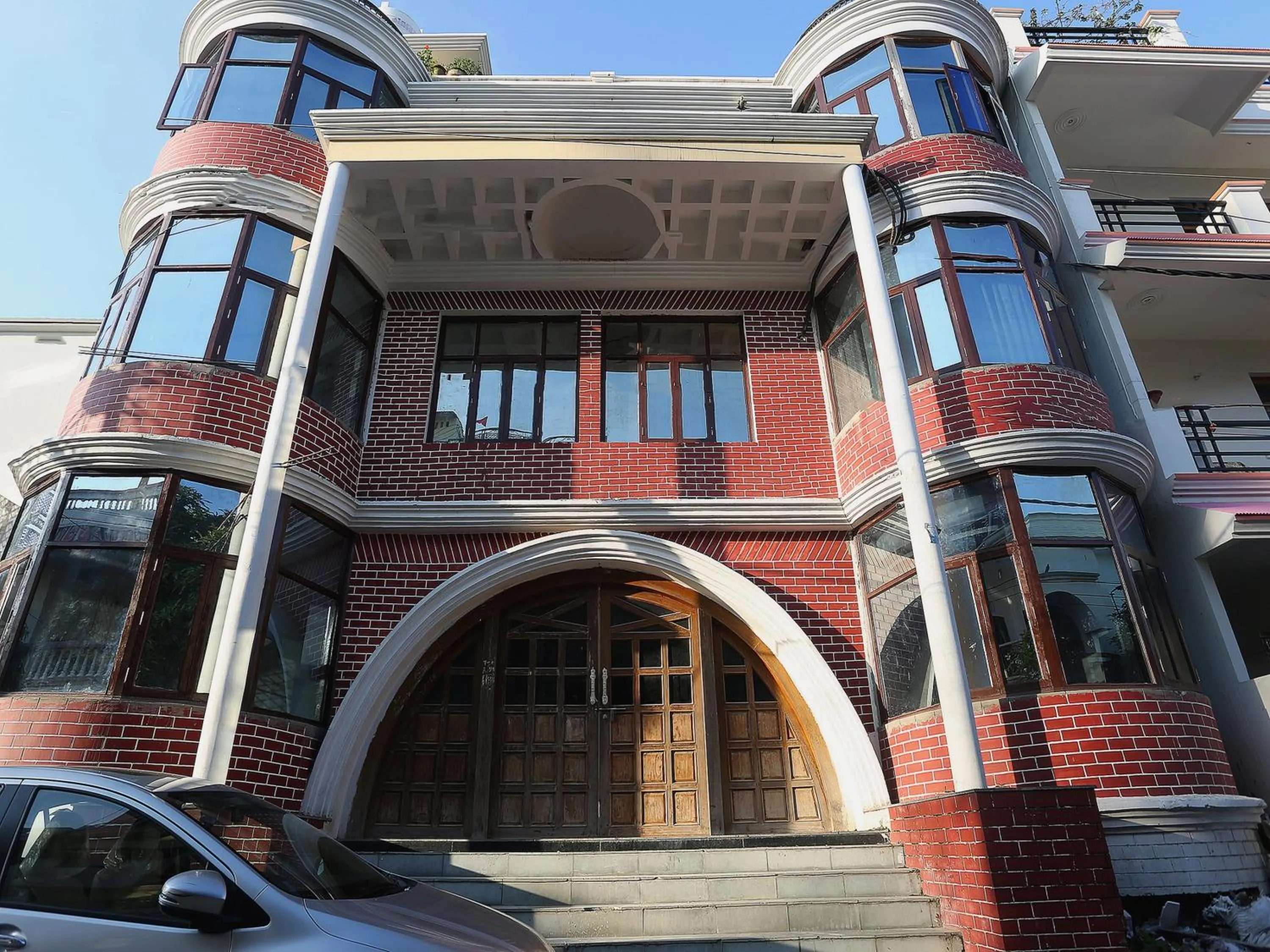 Facade/entrance in Hotel O Tulip Inn