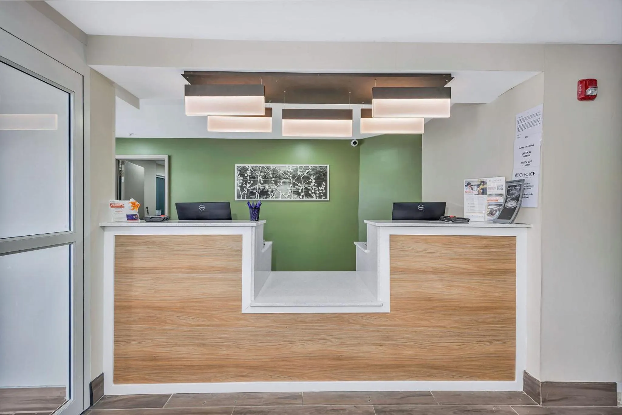 Lobby or reception in College Inn