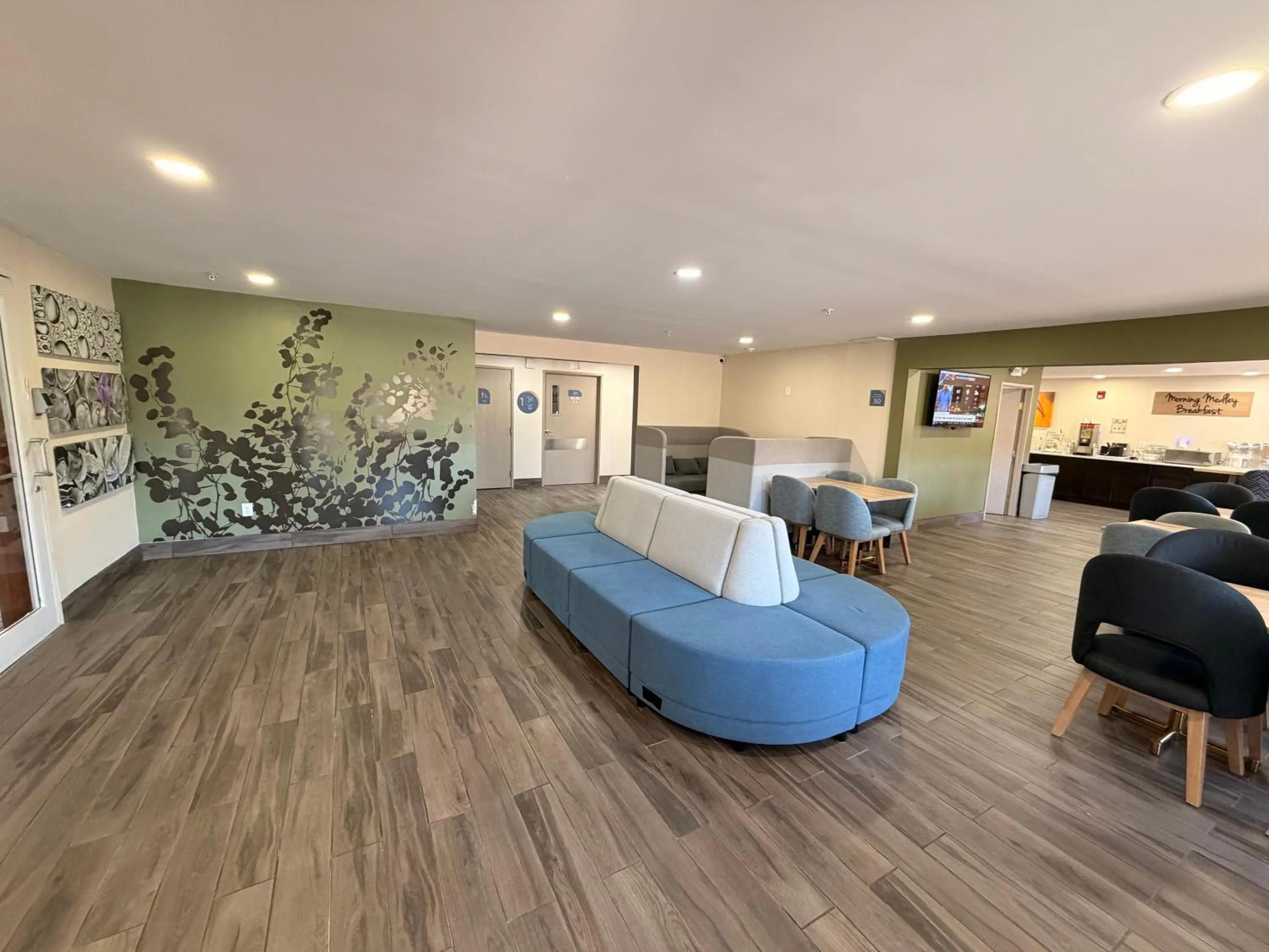 Lobby or reception in College Inn