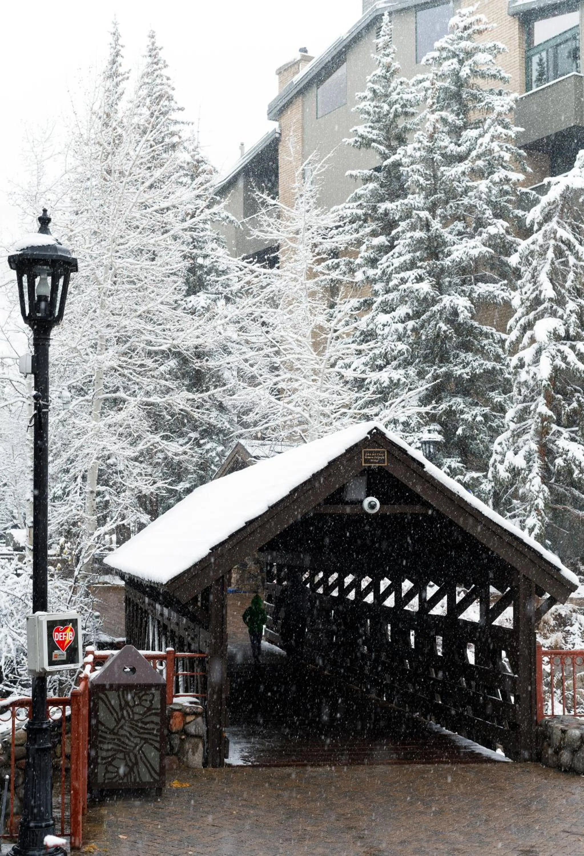 Nearby landmark in Vail's Mountain Haus at the Covered Bridge