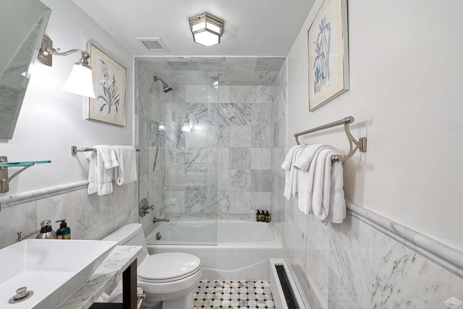 Bathroom in Vail's Mountain Haus at the Covered Bridge