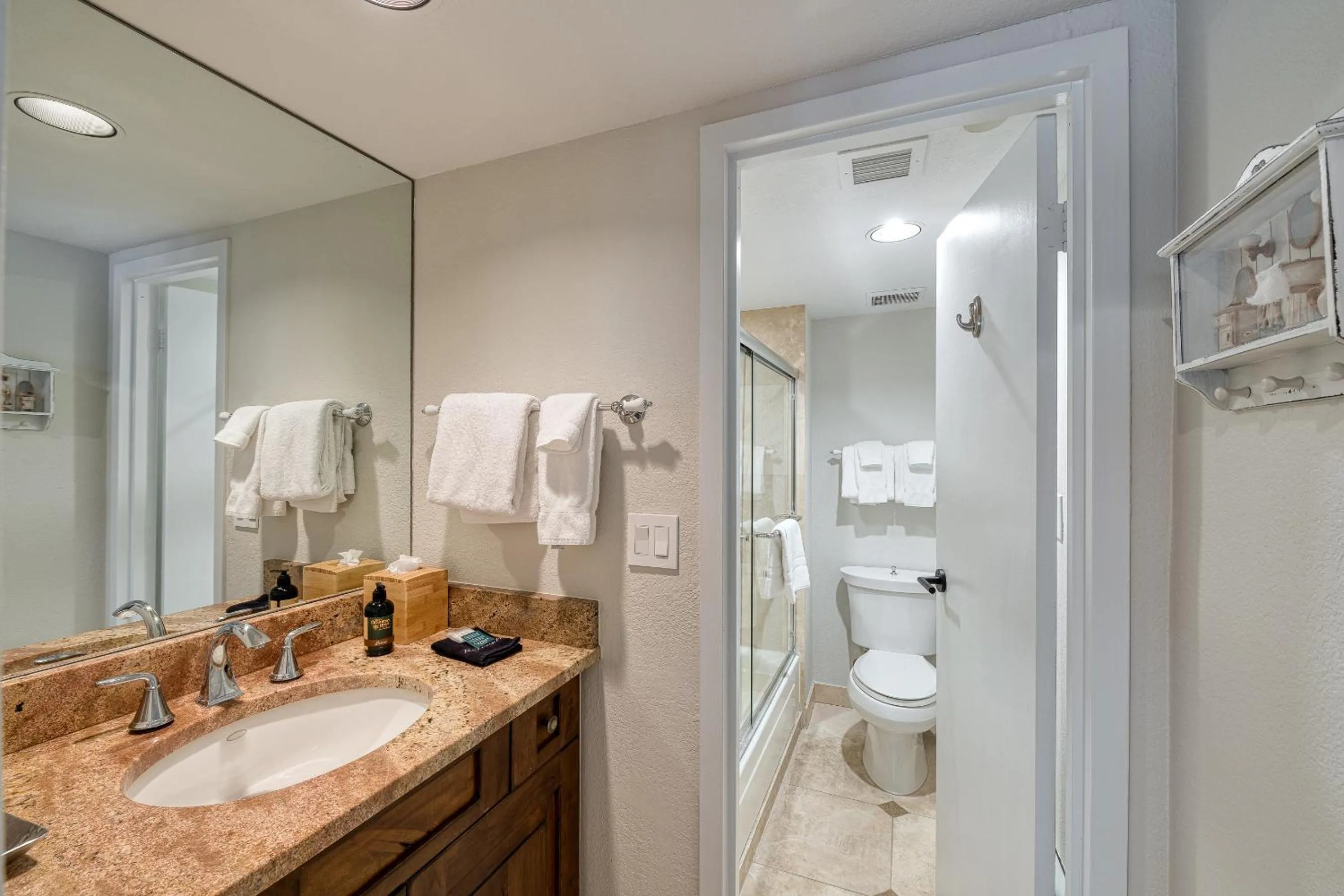 Bathroom in Vail's Mountain Haus at the Covered Bridge