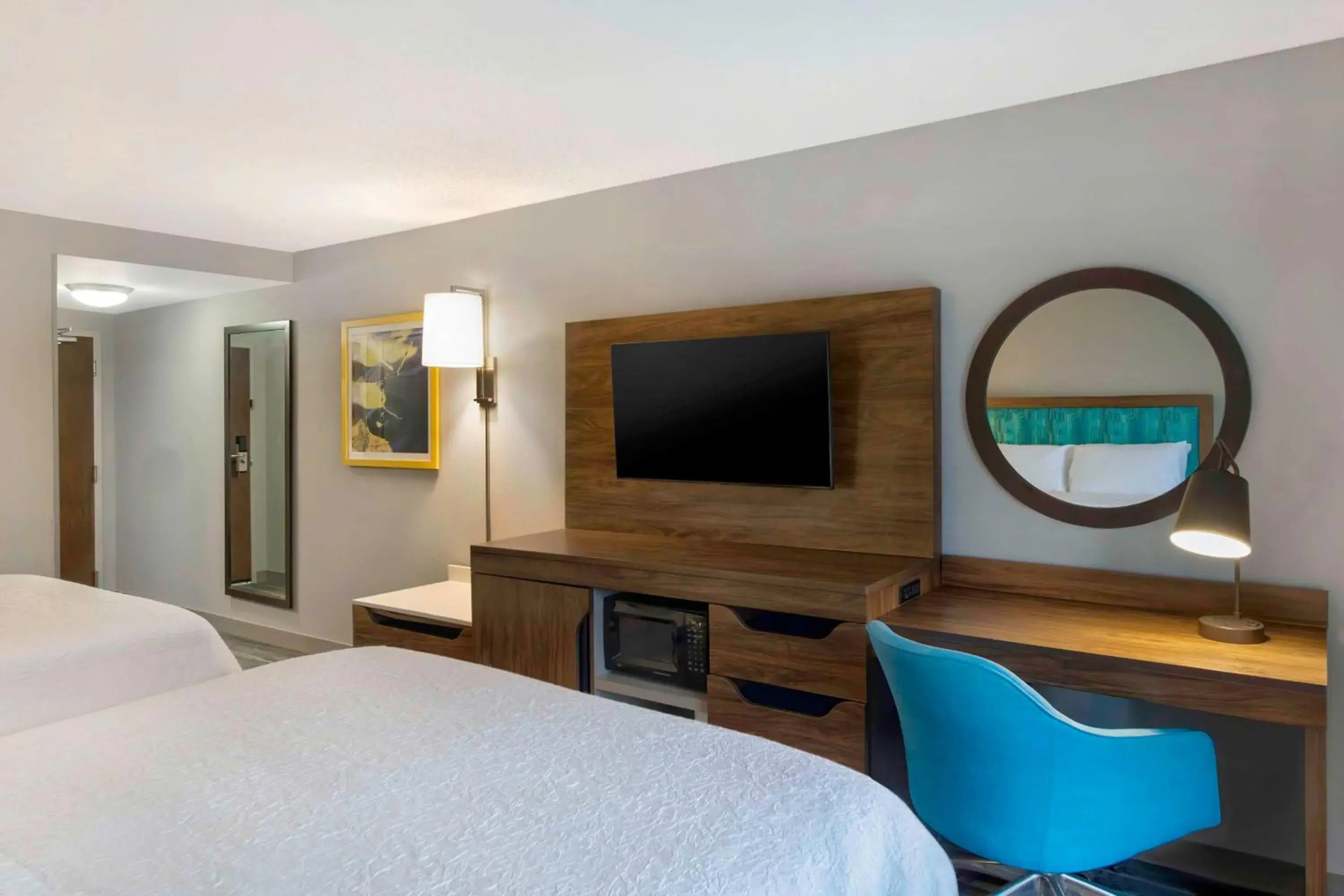 Room with Two Queen Beds - Non-Smoking in Hampton Inn & Suites Jackson Room with Two Queen Beds - Non-Smoking in Hampton Inn & Suites Jackson