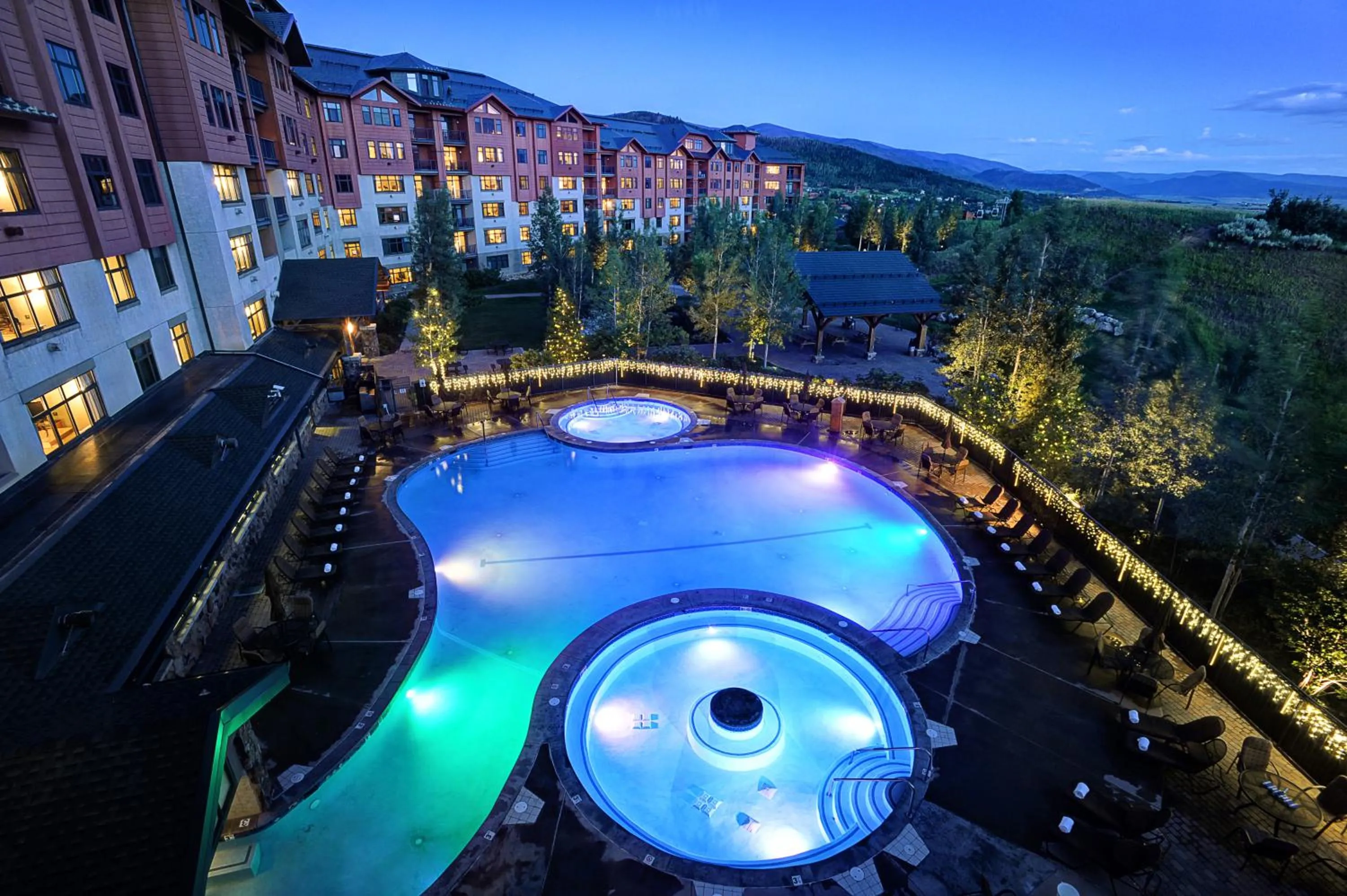 Swimming pool in The Steamboat Grand