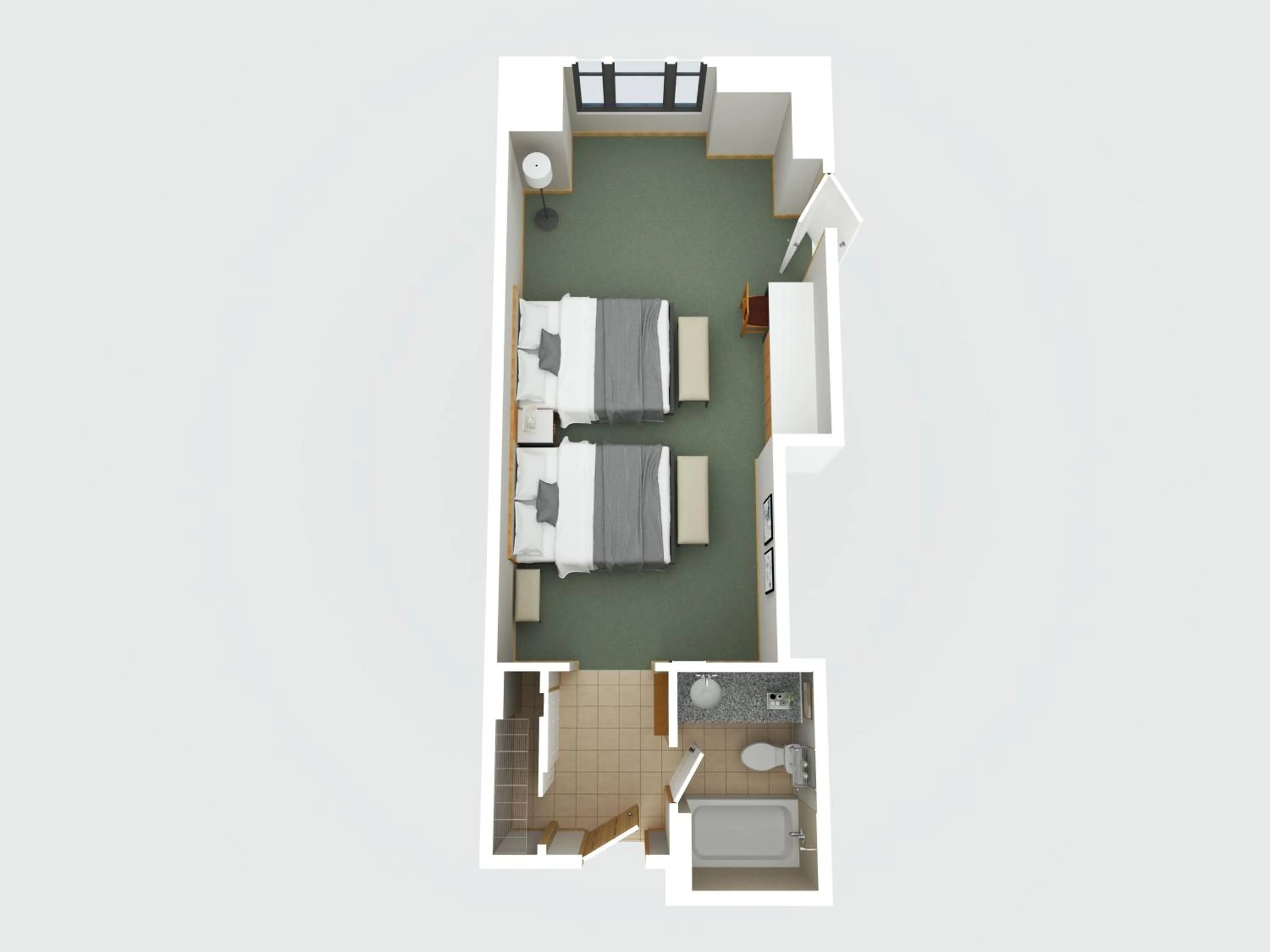 Floor plan in The Steamboat Grand