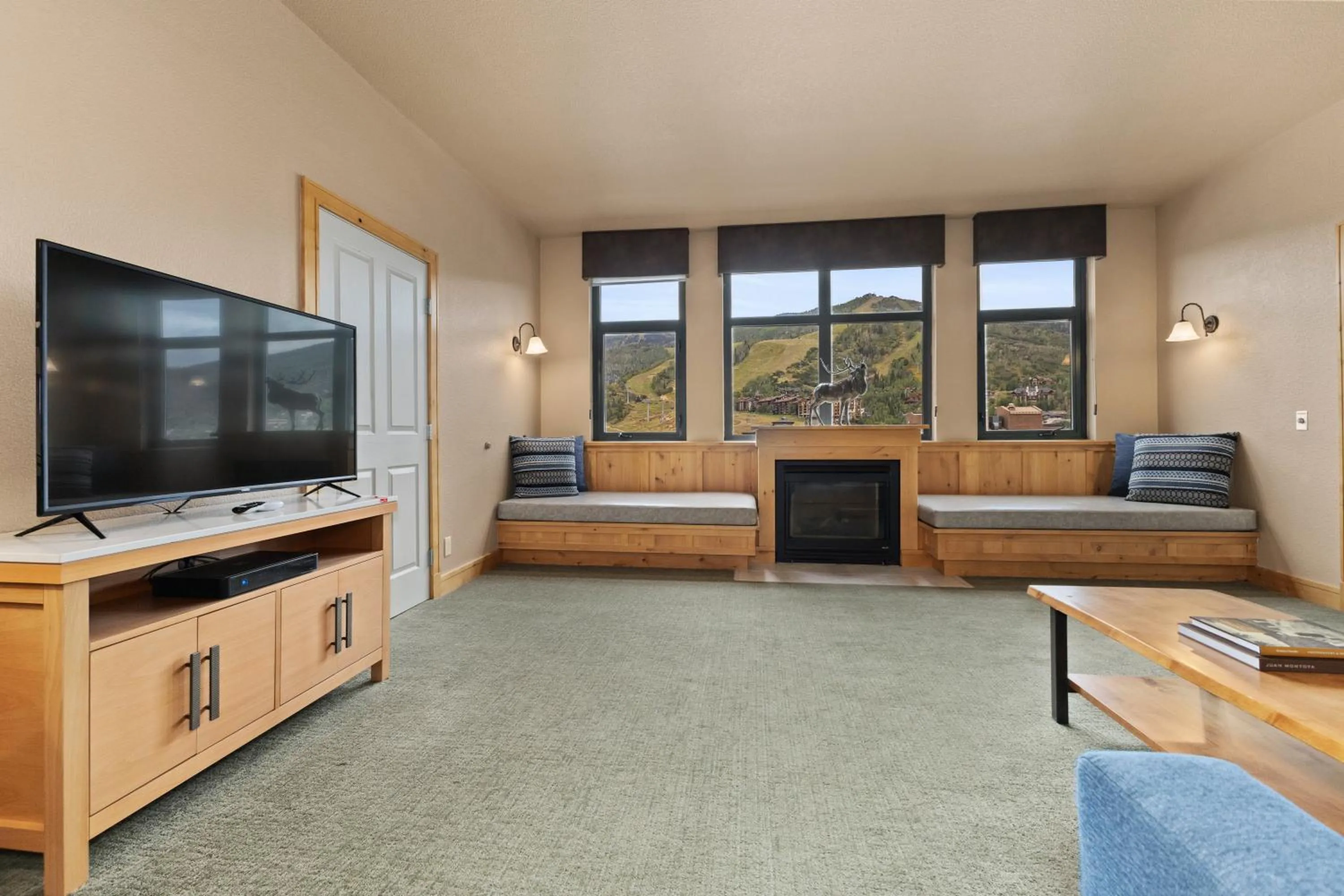 Living room in The Steamboat Grand