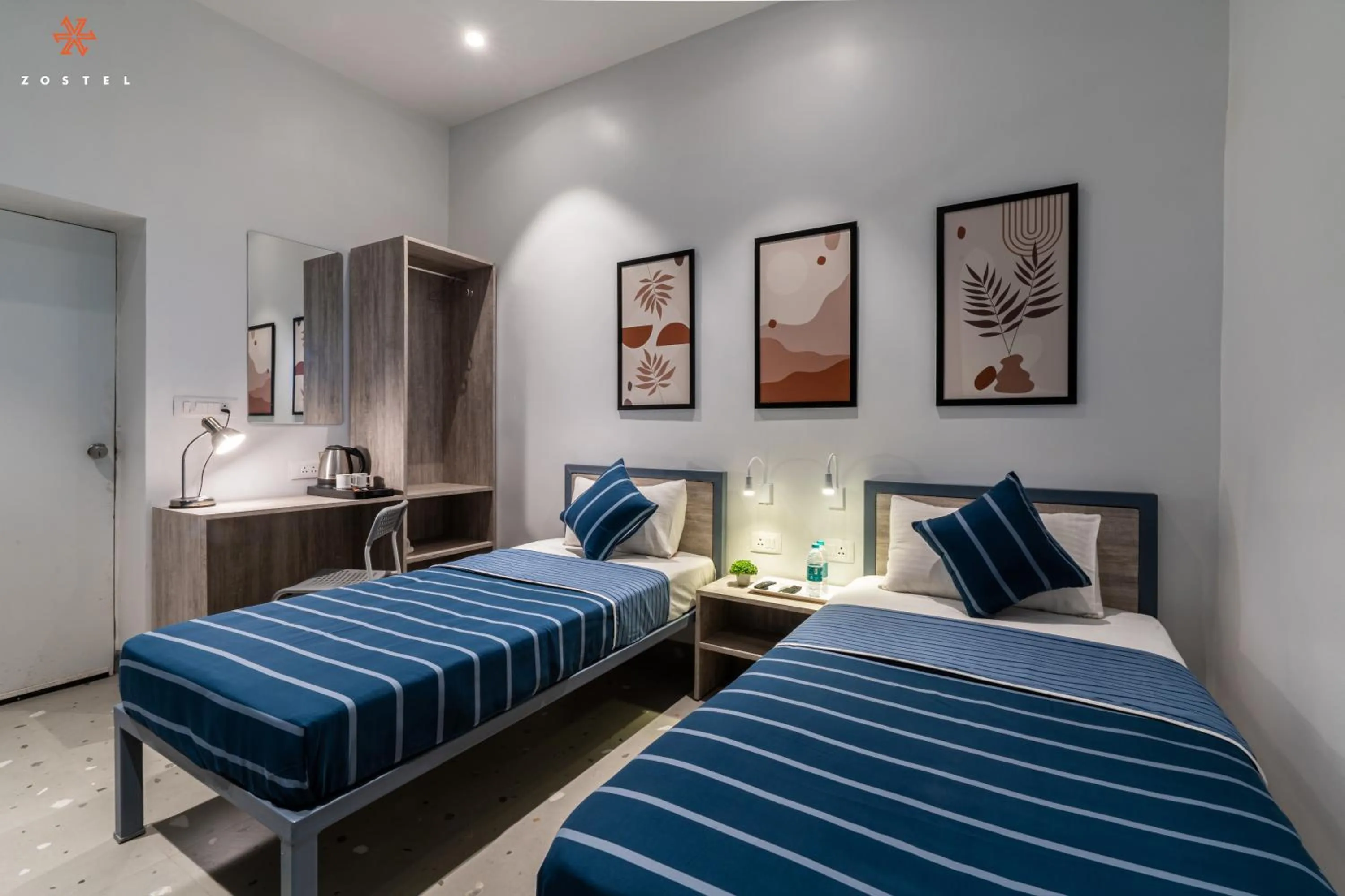 Bed in Zostel Chhatrapati Sambhajinagar, Formerly Aurangabad