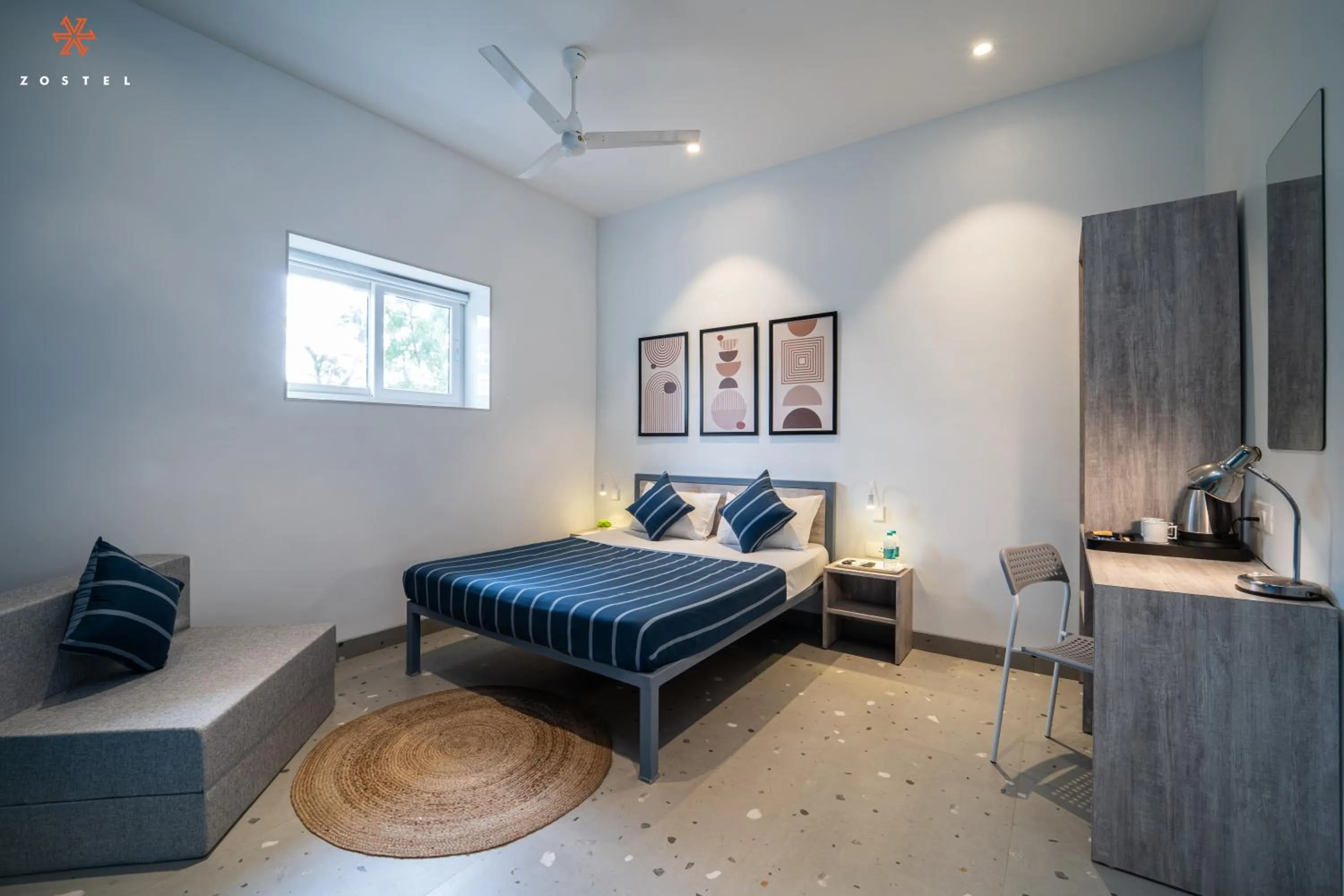 Bed in Zostel Chhatrapati Sambhajinagar, Formerly Aurangabad